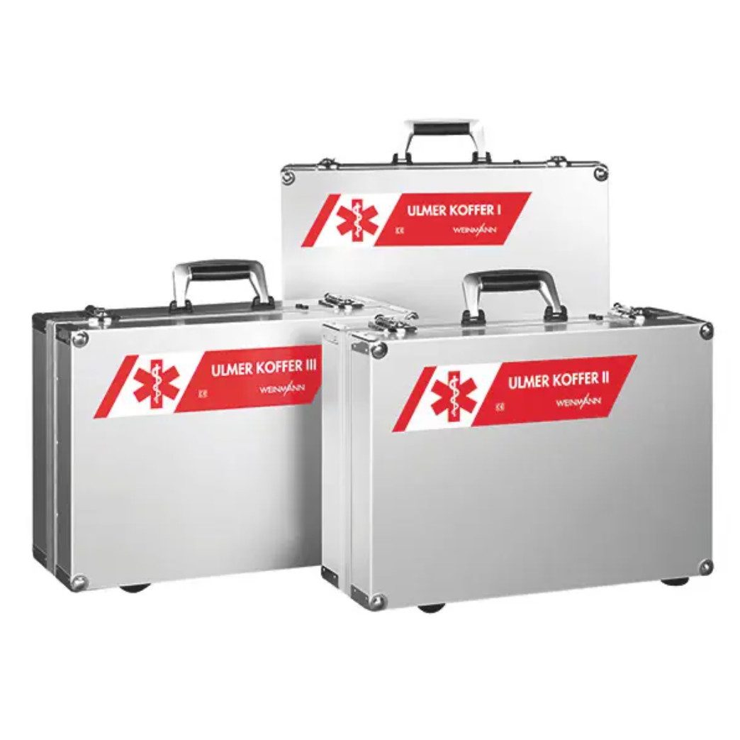 DocMed Erste-Hilfe-Koffer LifeBOX U2 Notfallkoffer > Basic, (medizinischer Notfallkoffer, 1 St), Hygienische Einwegartikel, Schnelle Einsatzbereitschaft