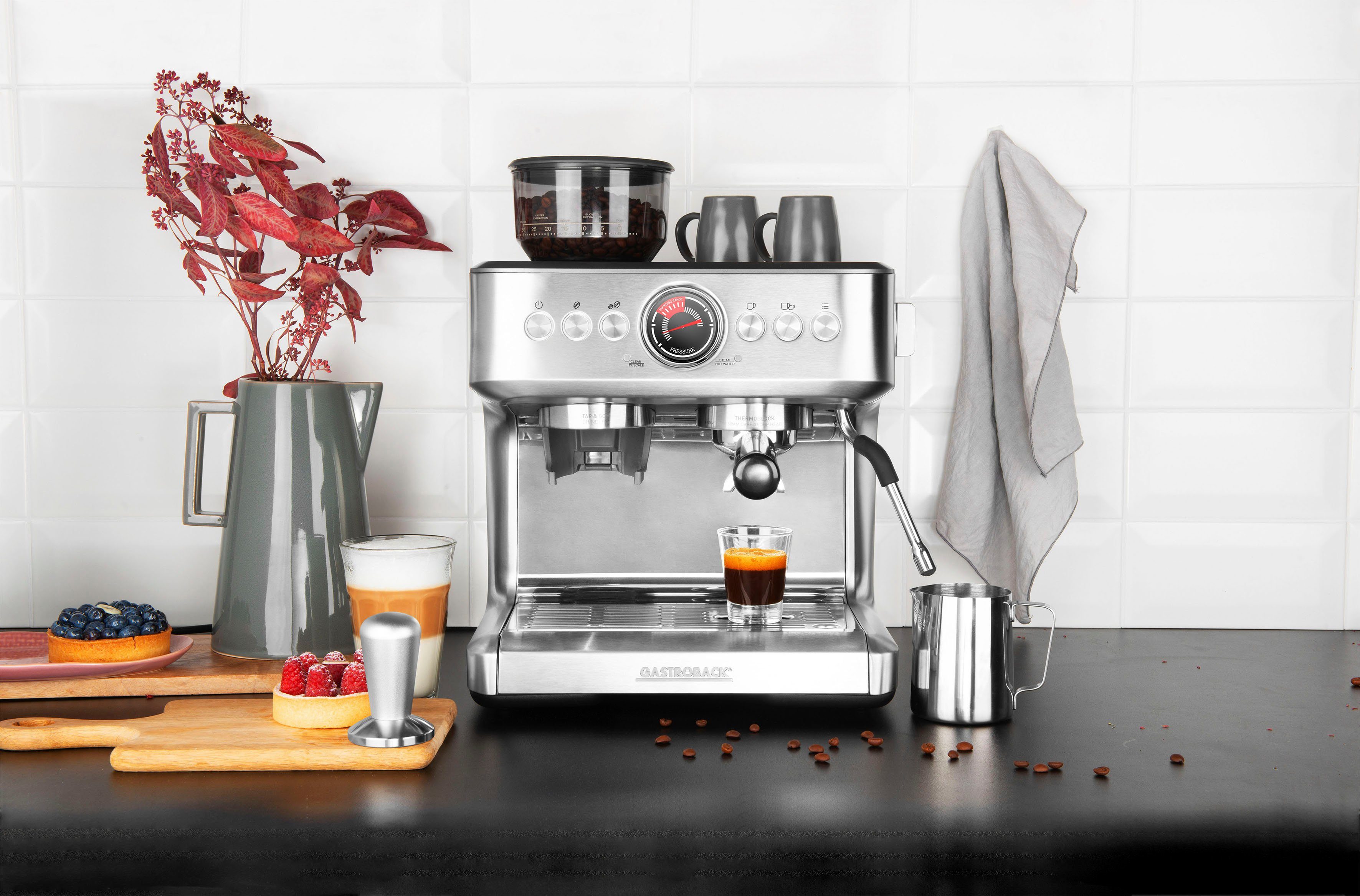 Gastroback Siebträgermaschine 42626 Design Espresso Advanced Duo