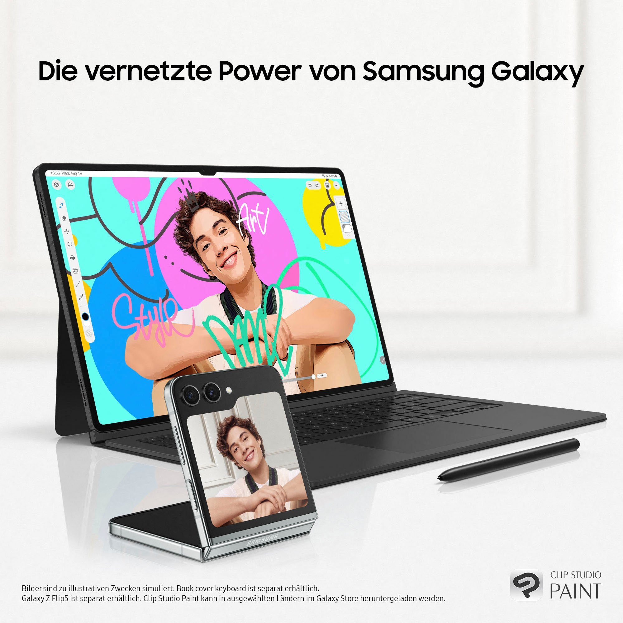 (11", GB, Tab S9 Beige WiFi Galaxy Tablet 256 Android) Samsung