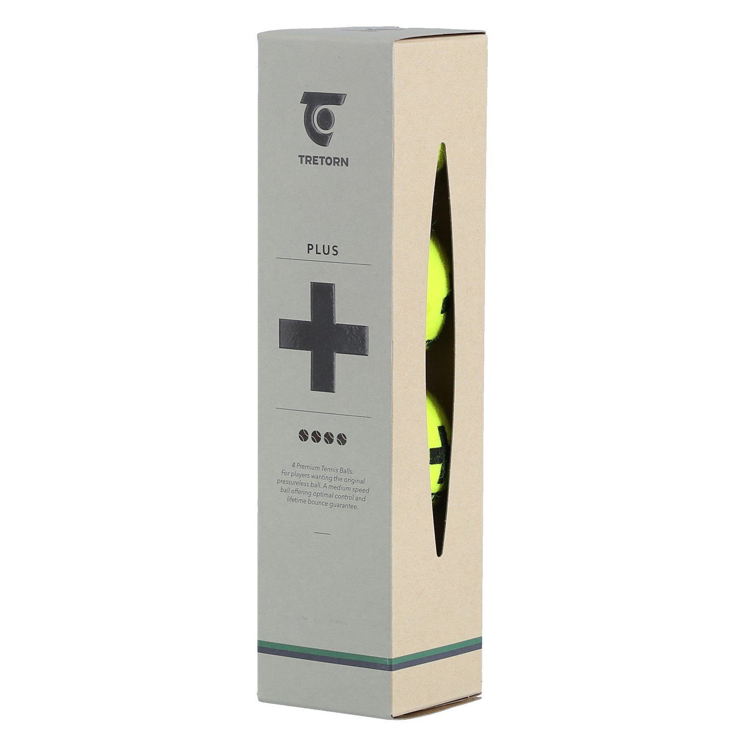 Tretorn Tennisball Plus Training gelb Dose 4er