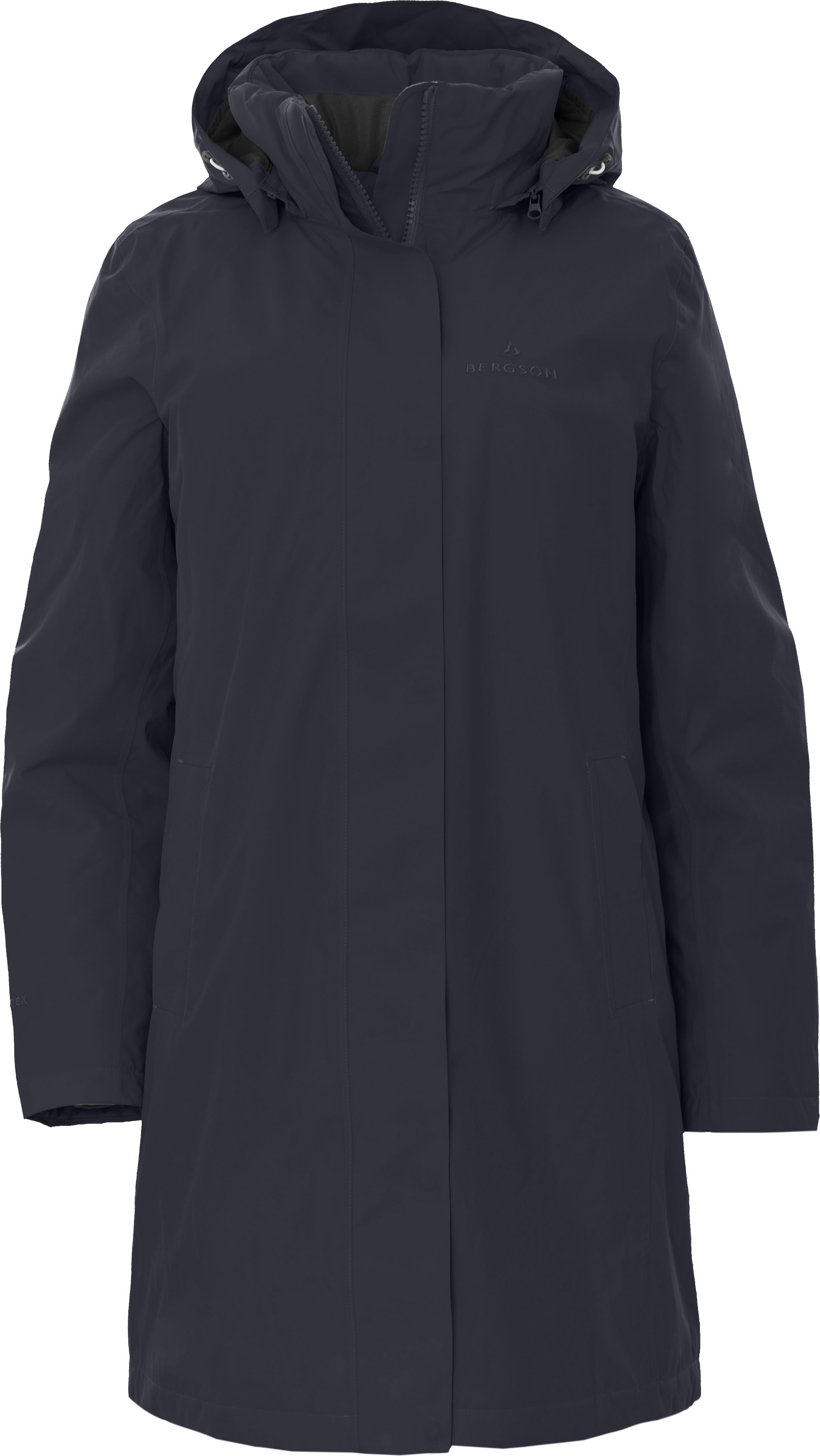 Bergson Winterjacke KITTILÄ Damen Wintermantel, warm wattiert, 20000 mm Wassersäule, Normalgrößen