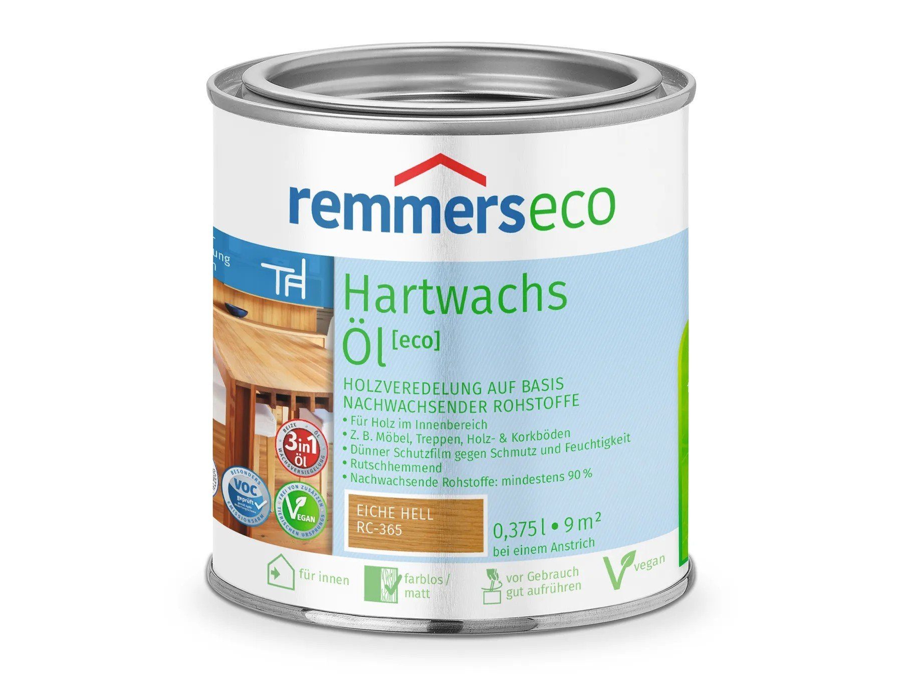 Remmers Hartwachsöl Hartwachs-Öl [eco] eiche hell (RC-365) | Holzöle