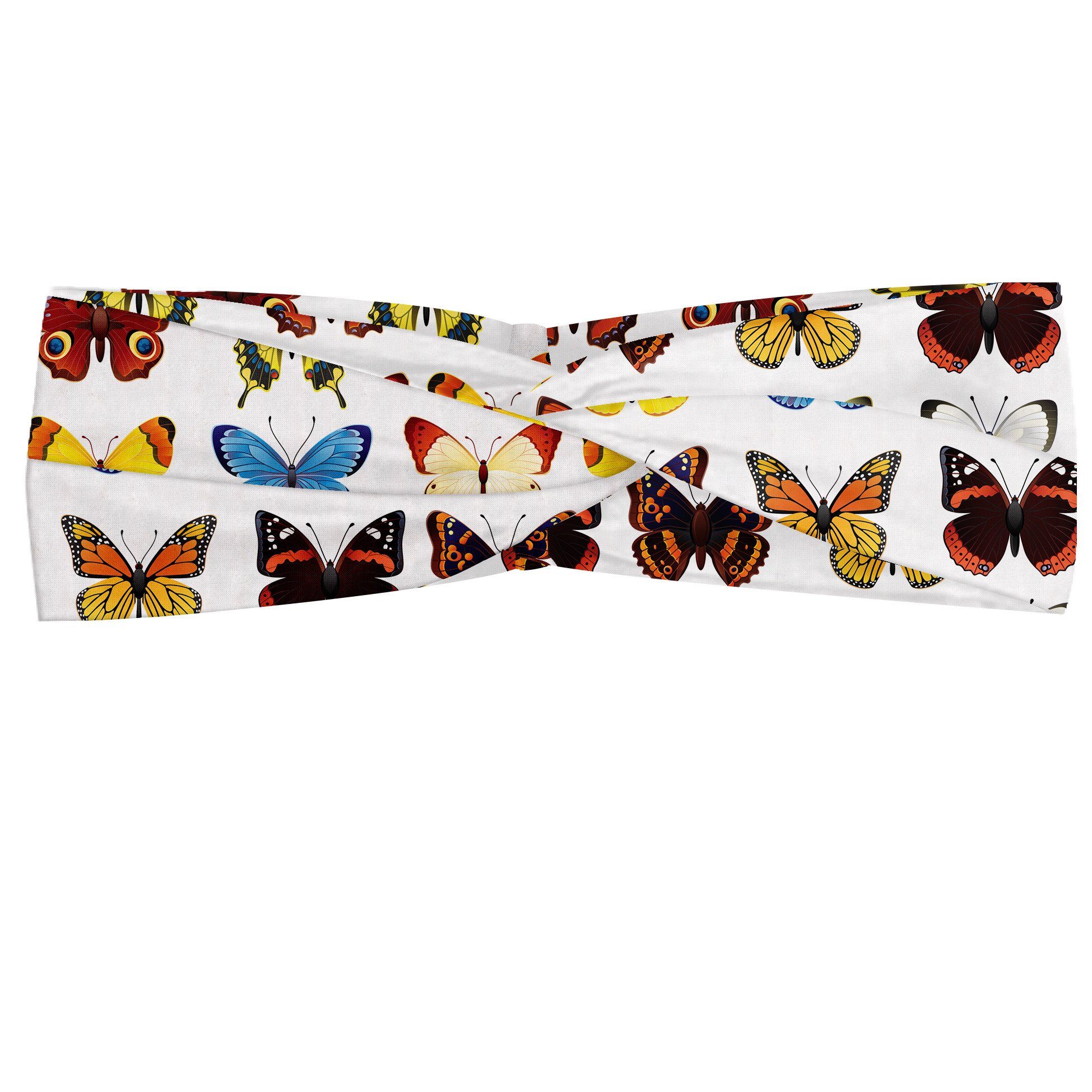 Abakuhaus Stirnband Elastisch und Angenehme alltags accessories Tiere Schmetterlinge viele verschiedene Formen