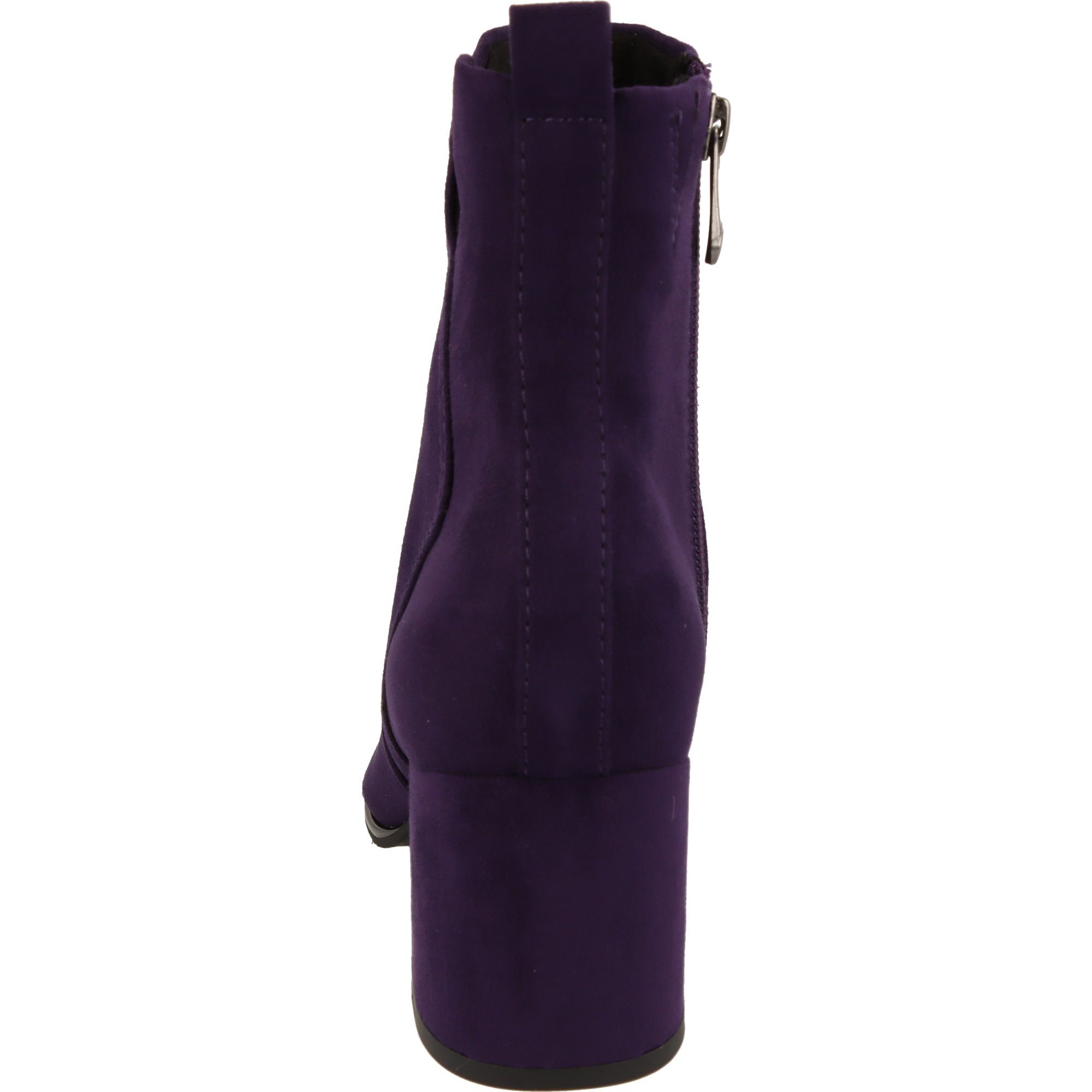 Schuhe 2-25095-41 elegante TOZZI MARCO Reißverschluss Damen Purple High-Heel-Stiefelette