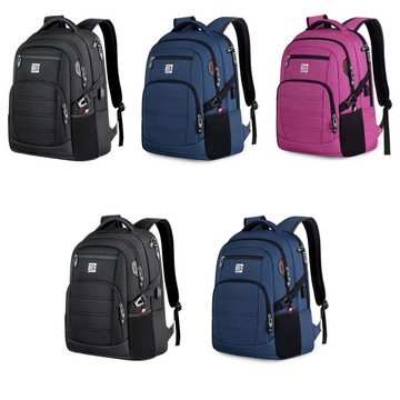 HAUSS SPLOE Laptoprucksack Laptoprucksack Schulrucksack Laptoptasche Wasserbeständig