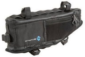 M-Wave Fahrradtasche Rough Ride Triangle schwarz/blau