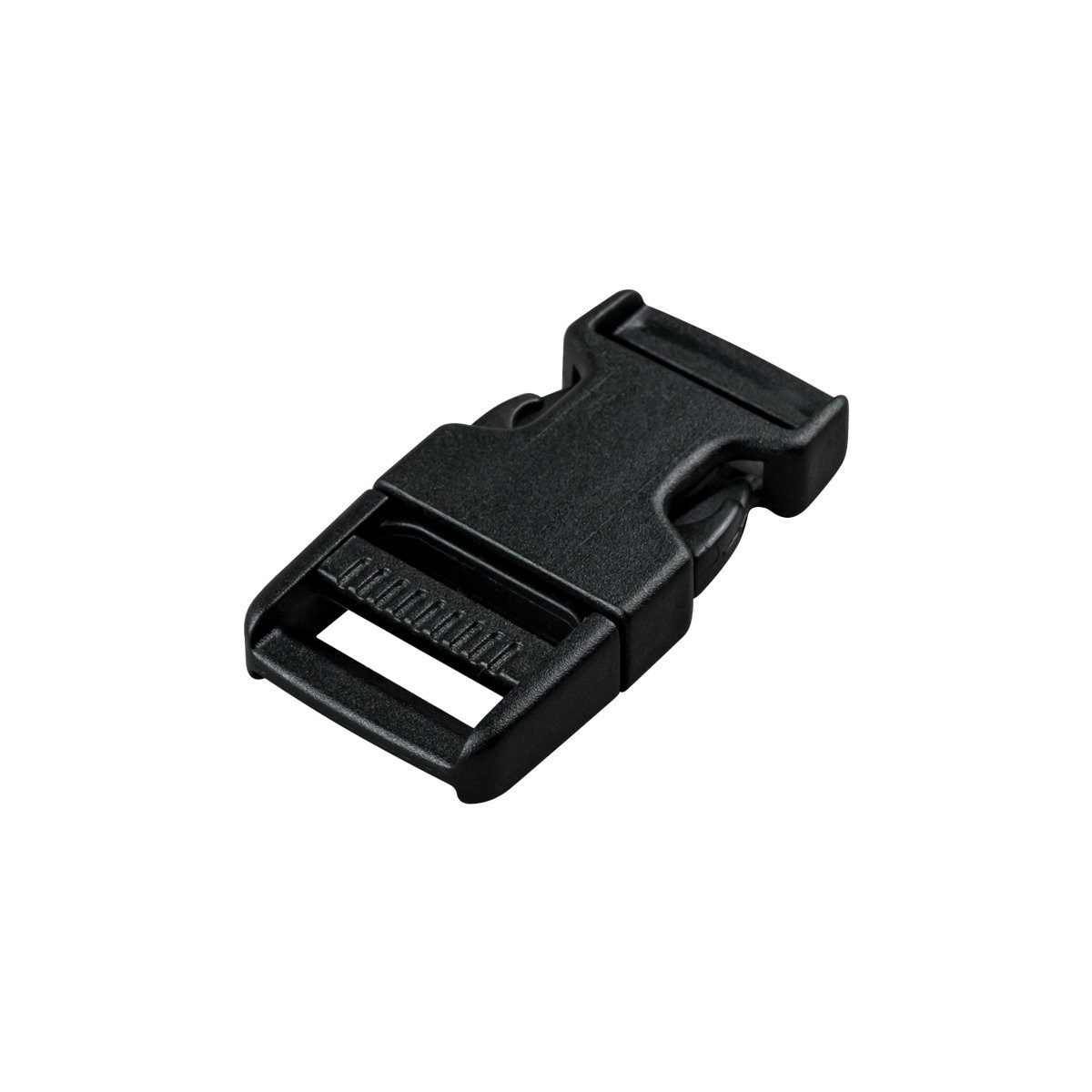 LYSEL® Kunststoff Klickschnalle schwarz 20mm Gurtstecker (1-tlg), 55 x 20 mm [L x B]