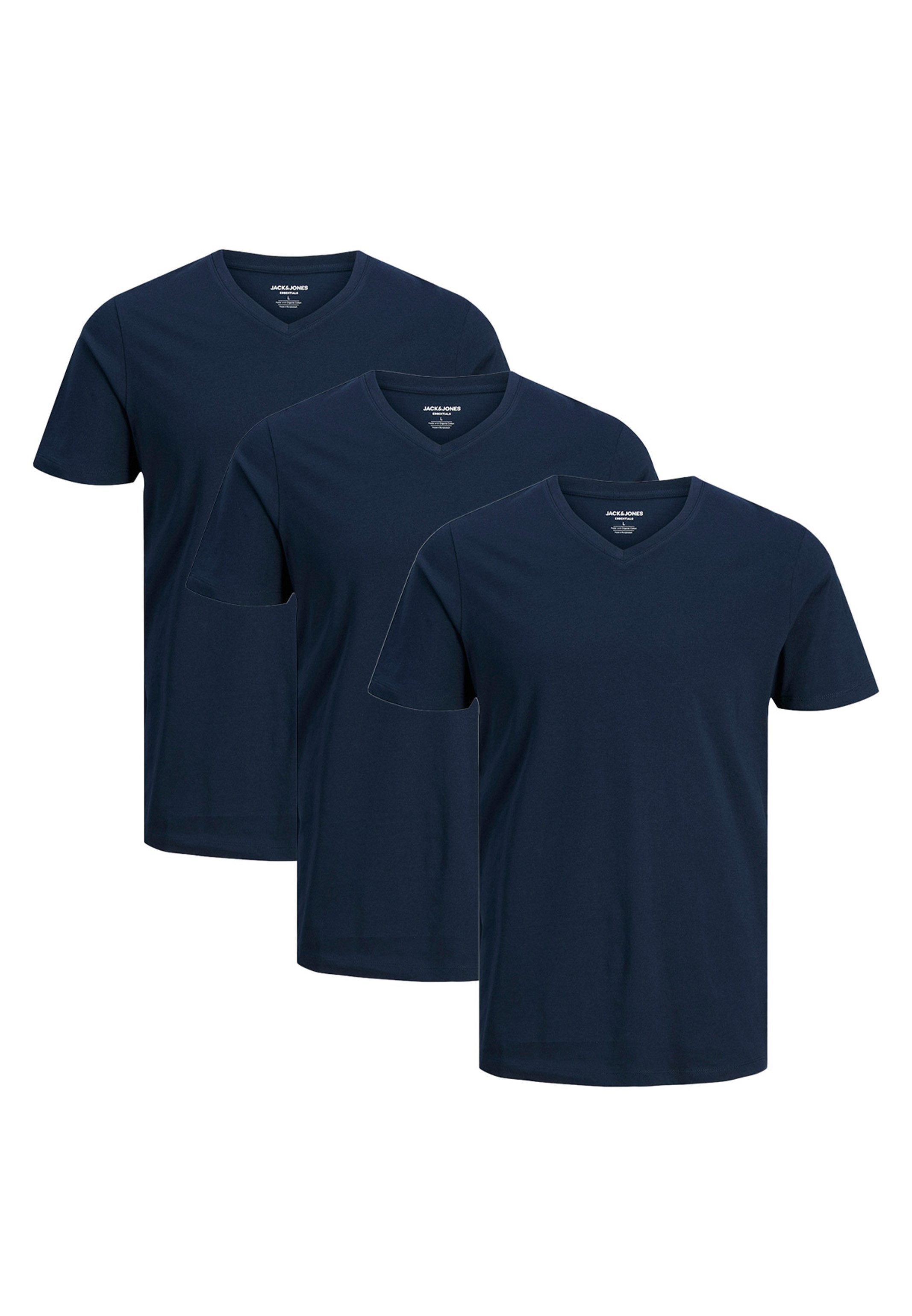 Jack & Jones T-Shirt 3er Pack günstig online kaufen