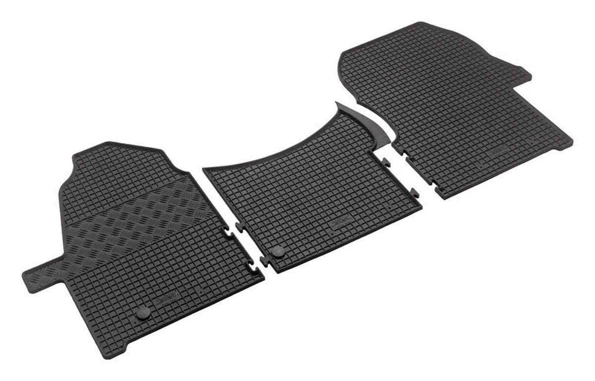 AZUGA Auto-Fußmatten Gummi-Fußmatten passend für Mercedes Sprinter ab 6/2018 (W907/W910), für Mercedes Sprinter Transporter