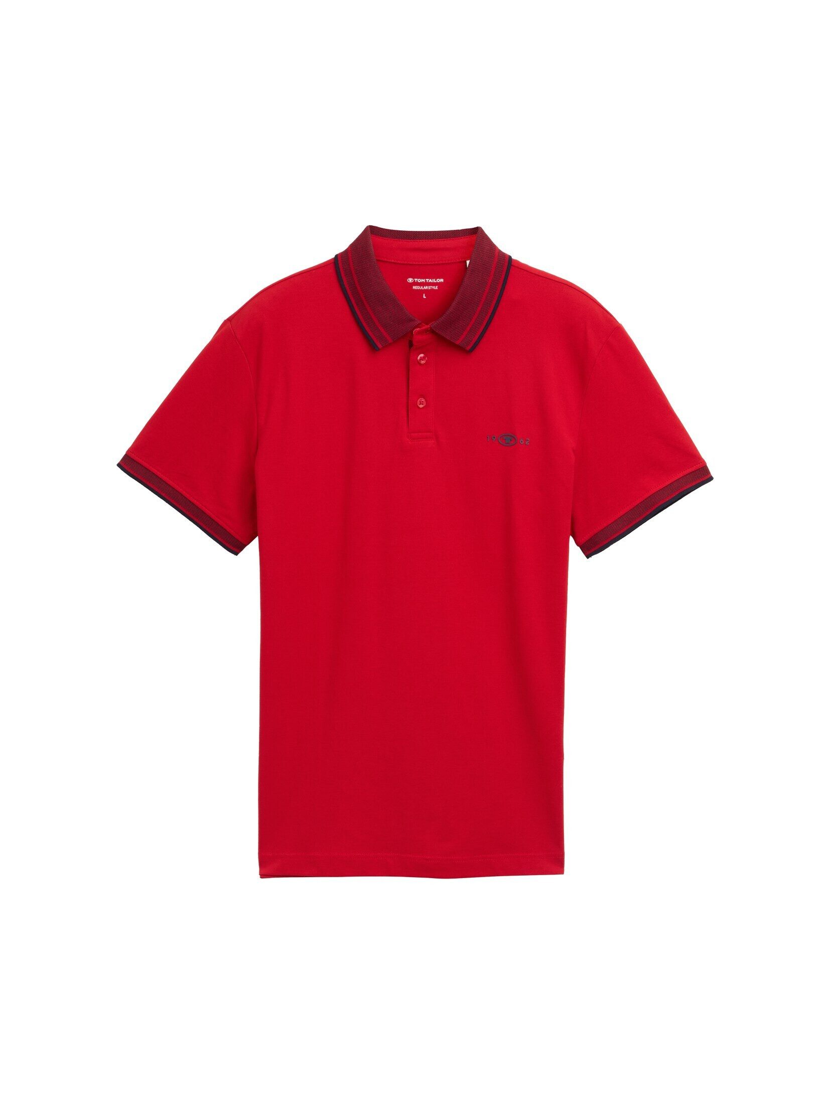TOM TAILOR Poloshirt Piqué Poloshirt mit günstig online kaufen