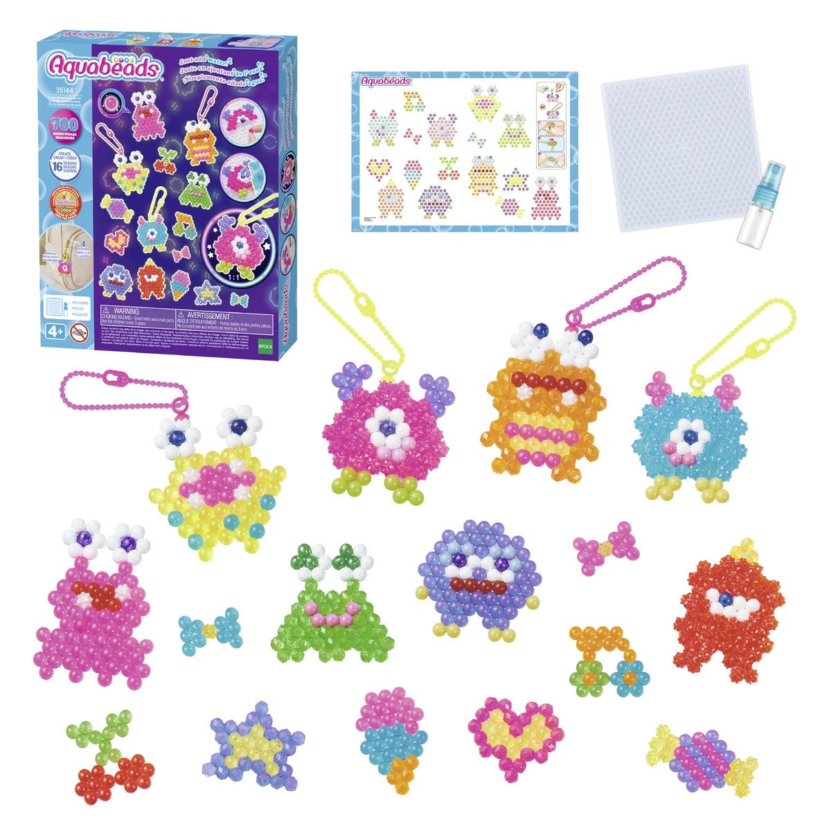 Aquabeads Kreativset Bastelset Aquabeads Verrückte Monster