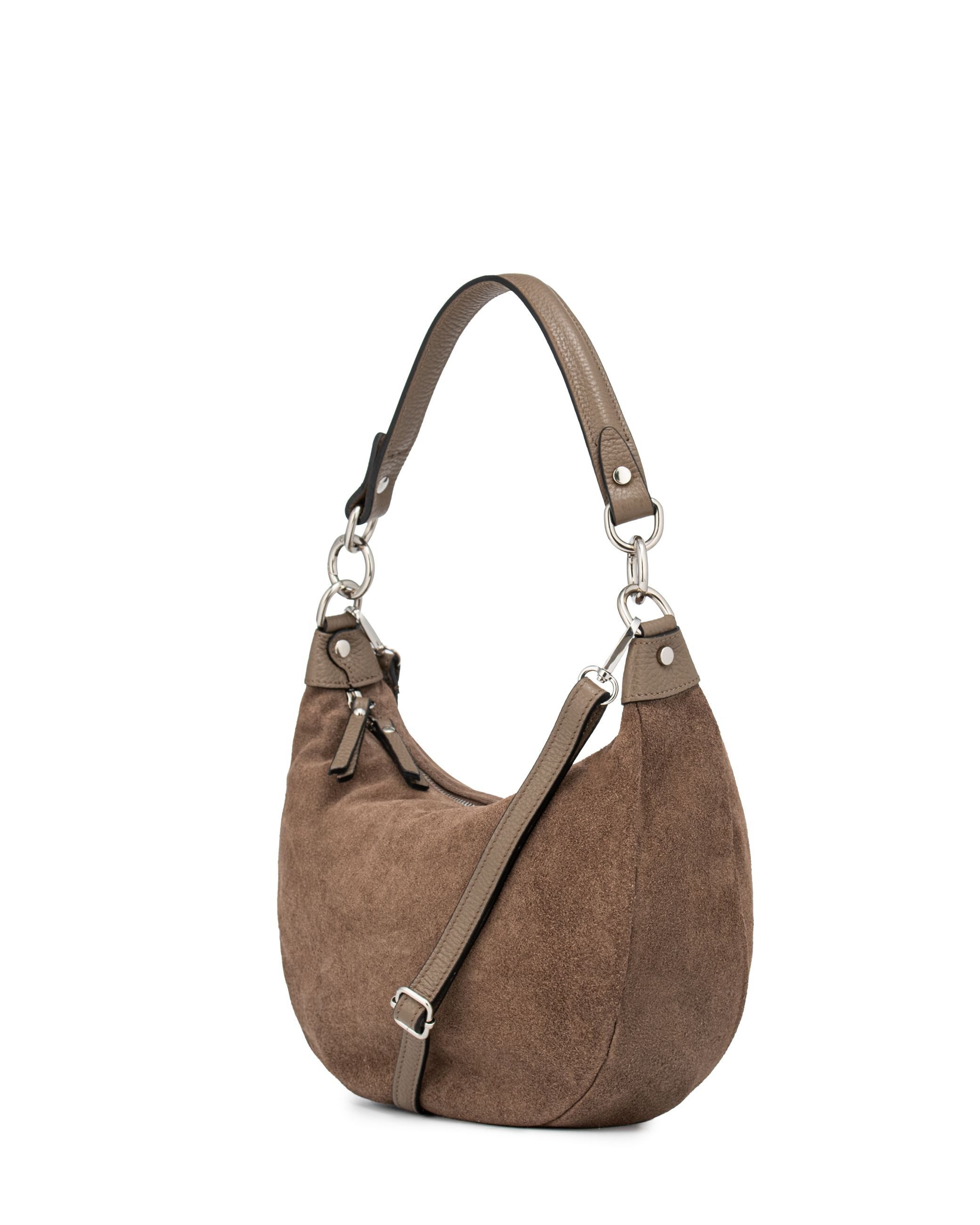 Caspar Schultertasche Leder Hobo Bag edle Damen Handtasche - PREMIUM LINE - günstig online kaufen
