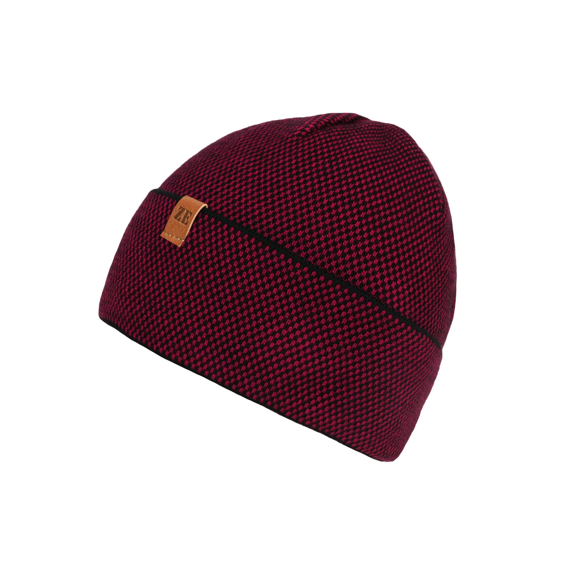 ZEBRO Strickmütze Mütze Nico mit Kaschmir-Wolle günstig online kaufen