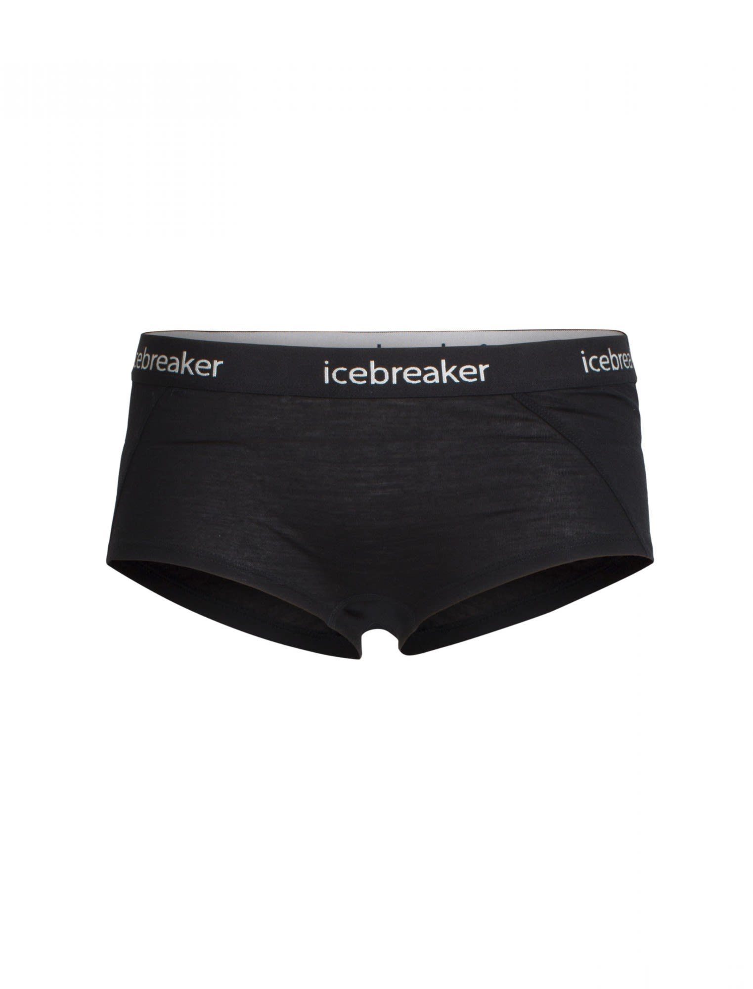 Icebreaker Lange Kurze Sprite W Damen Hot Unterhose Pants Icebreaker Black