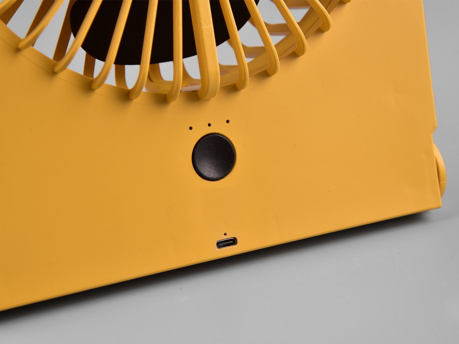 Windmaschine Setpoint Gelb SET Winderzeuger 2er Zimmer-Ventilator Tischventilator, Raum-Lüfter Design