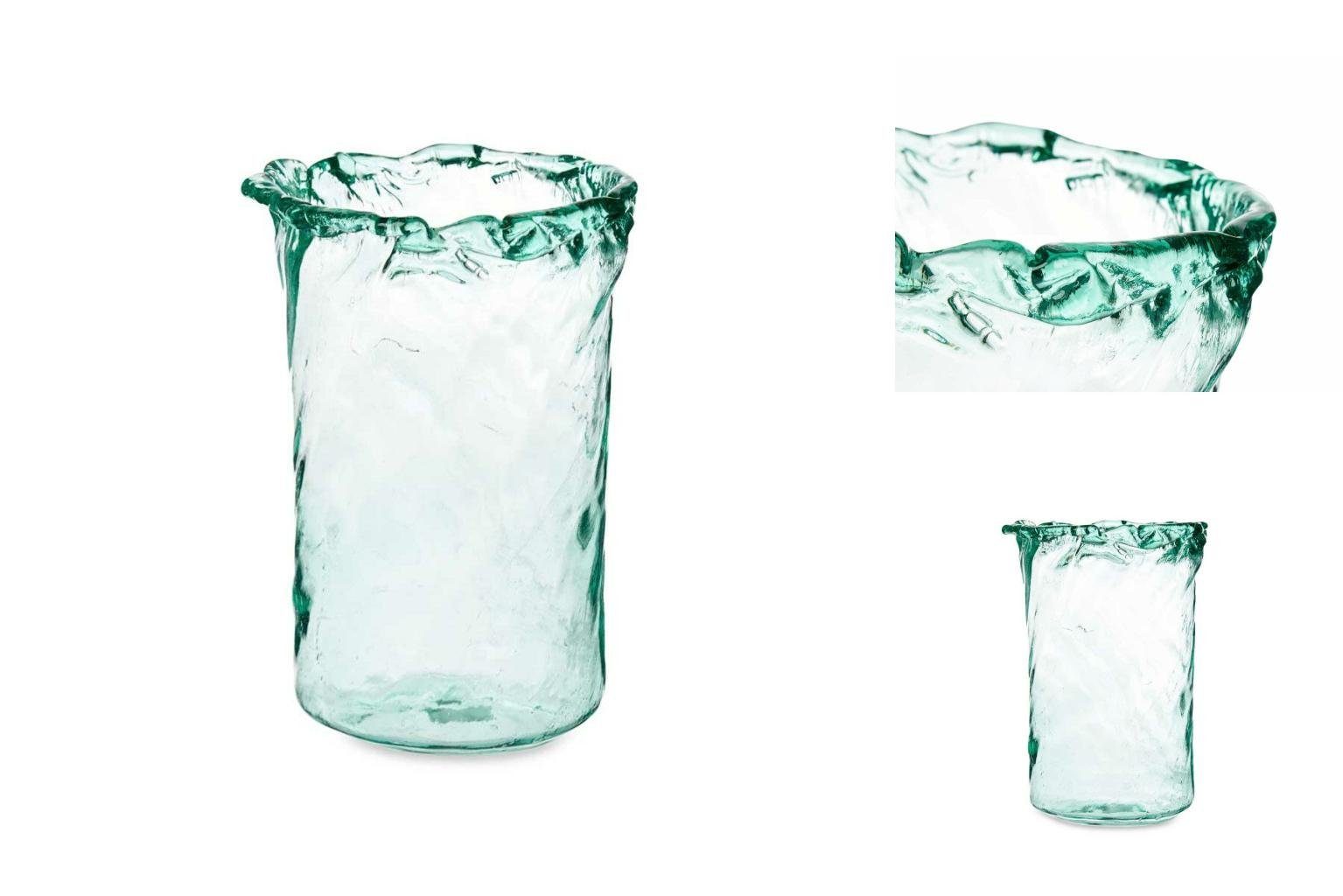 Gift Decor Dekovase Vase x x cm 26,5 12 35 Glas Durchsichtig