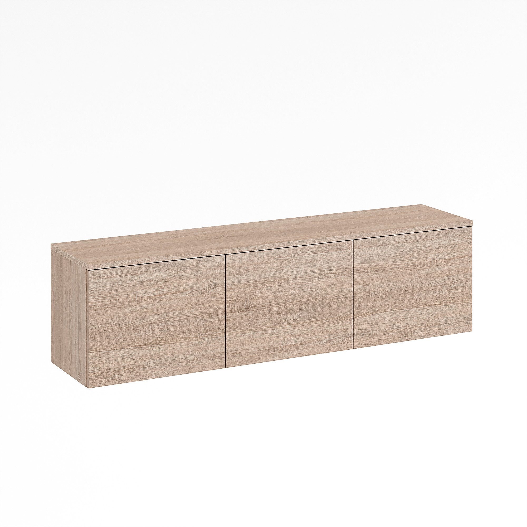 KOMTO Wandregaltisch KOMTO TV Lowboard Hängend – TV Unterschrank, Sideboard für Wohnzimmer