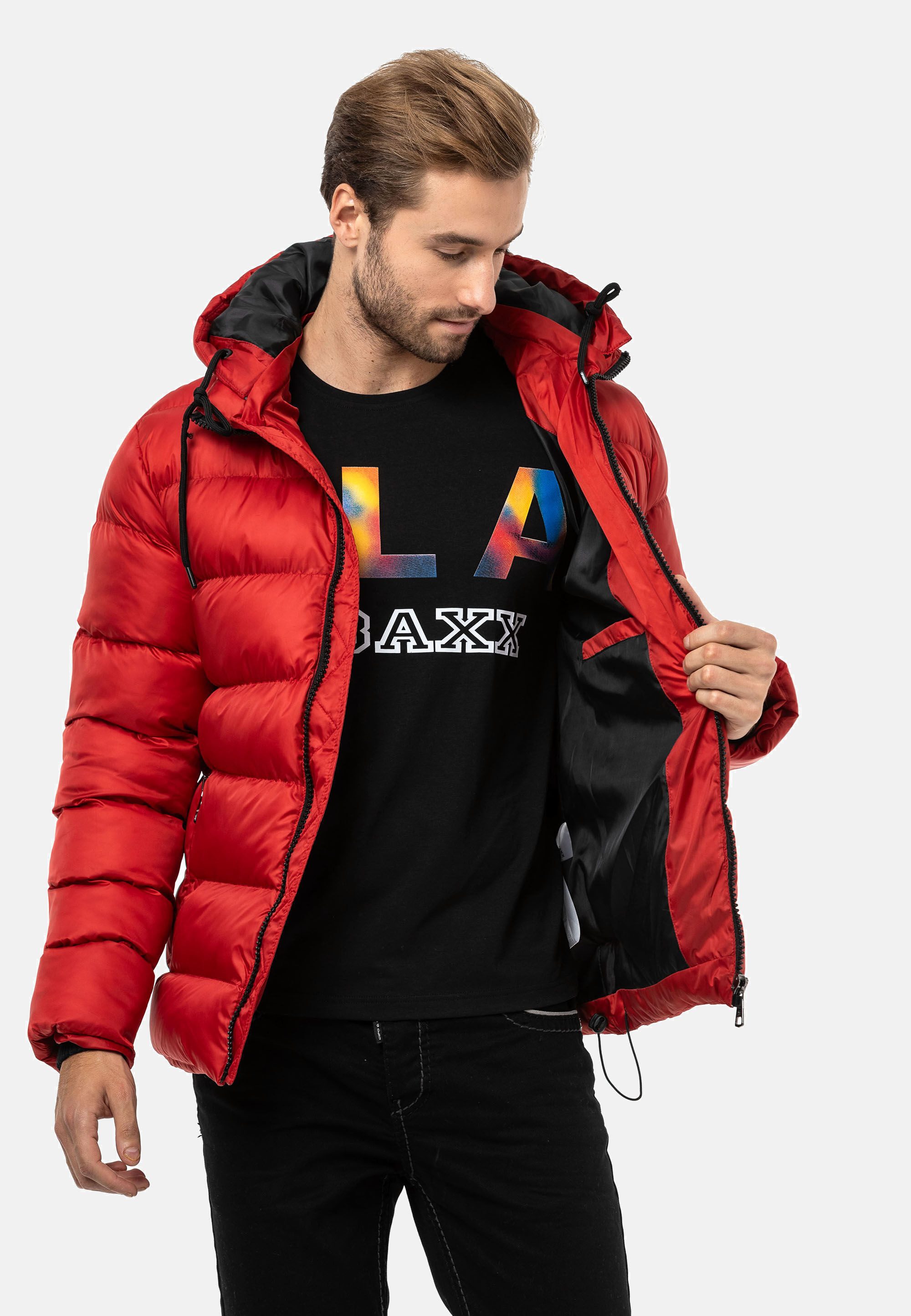 Cipo & Baxx Winterjacke Jacke im Steppdesign