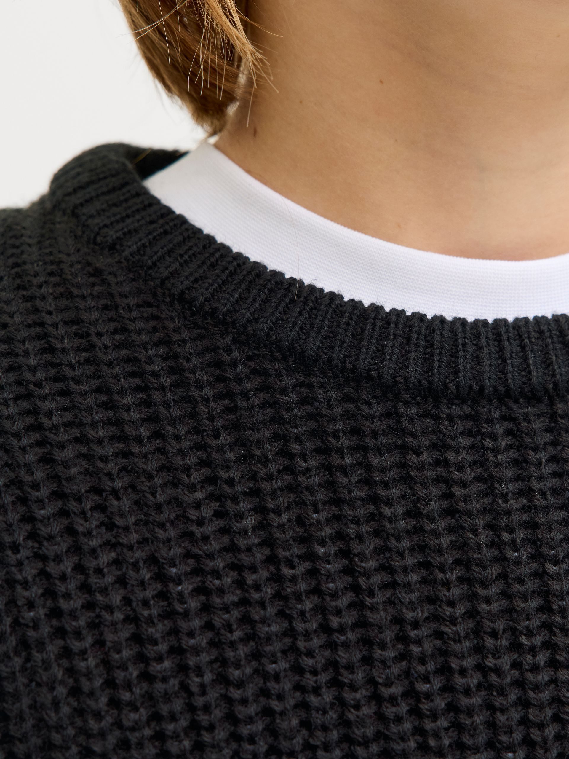 Jack & Jones Junior Strickpullover JJKAITO KNIT CREW NECK BF JNR