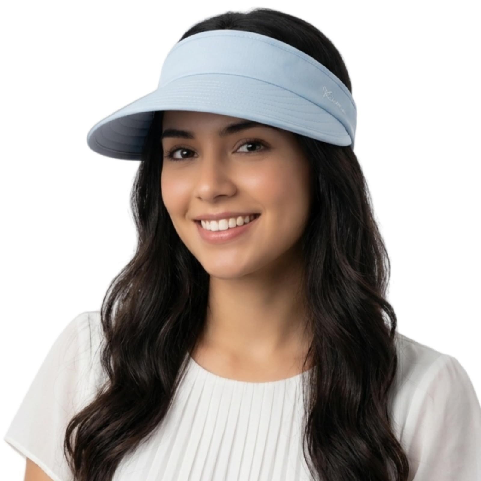 FOUORTUNATE-BEE Sonnenhut Sonnenhut Damen Top Abnehmbarer mit Reißverschluss Verstellbarer (Schirmmütze Damen Sommer Hut, für Outdoor Golf und Strand)
