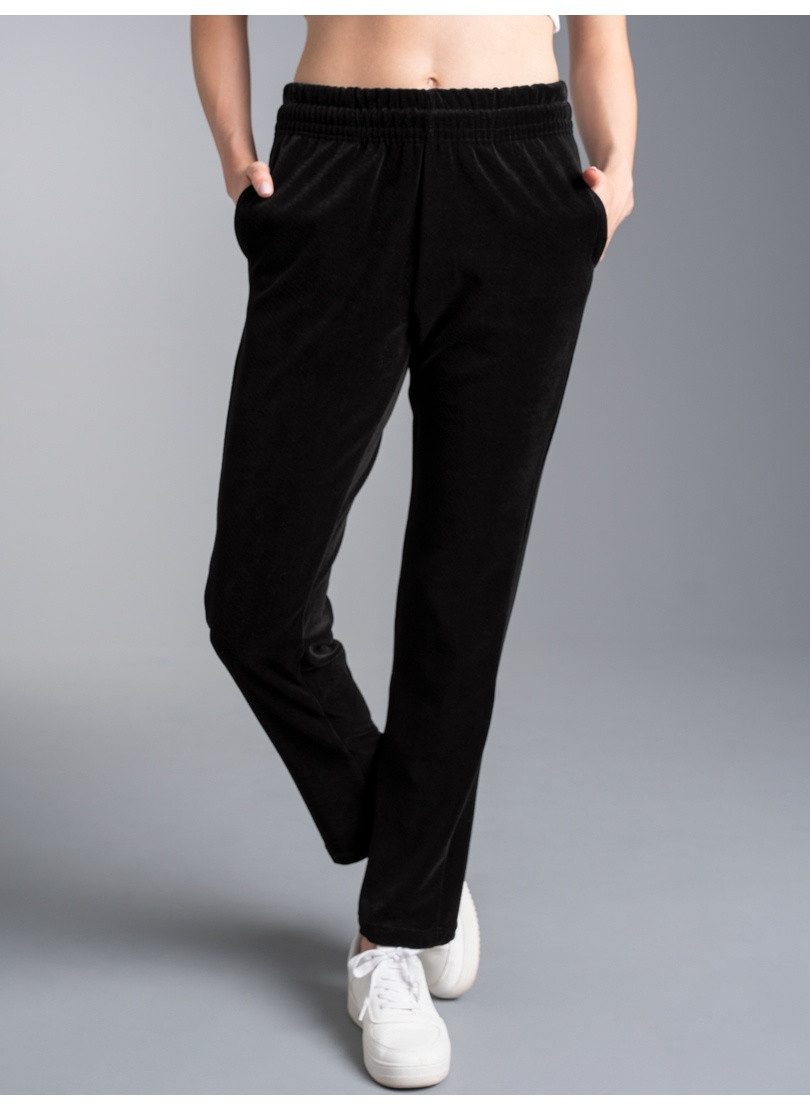 Trigema Jerseyhose TRIGEMA Nicki Hose mit praktischen Eingrifftaschen (1-tlg) – Bild 3 von 3