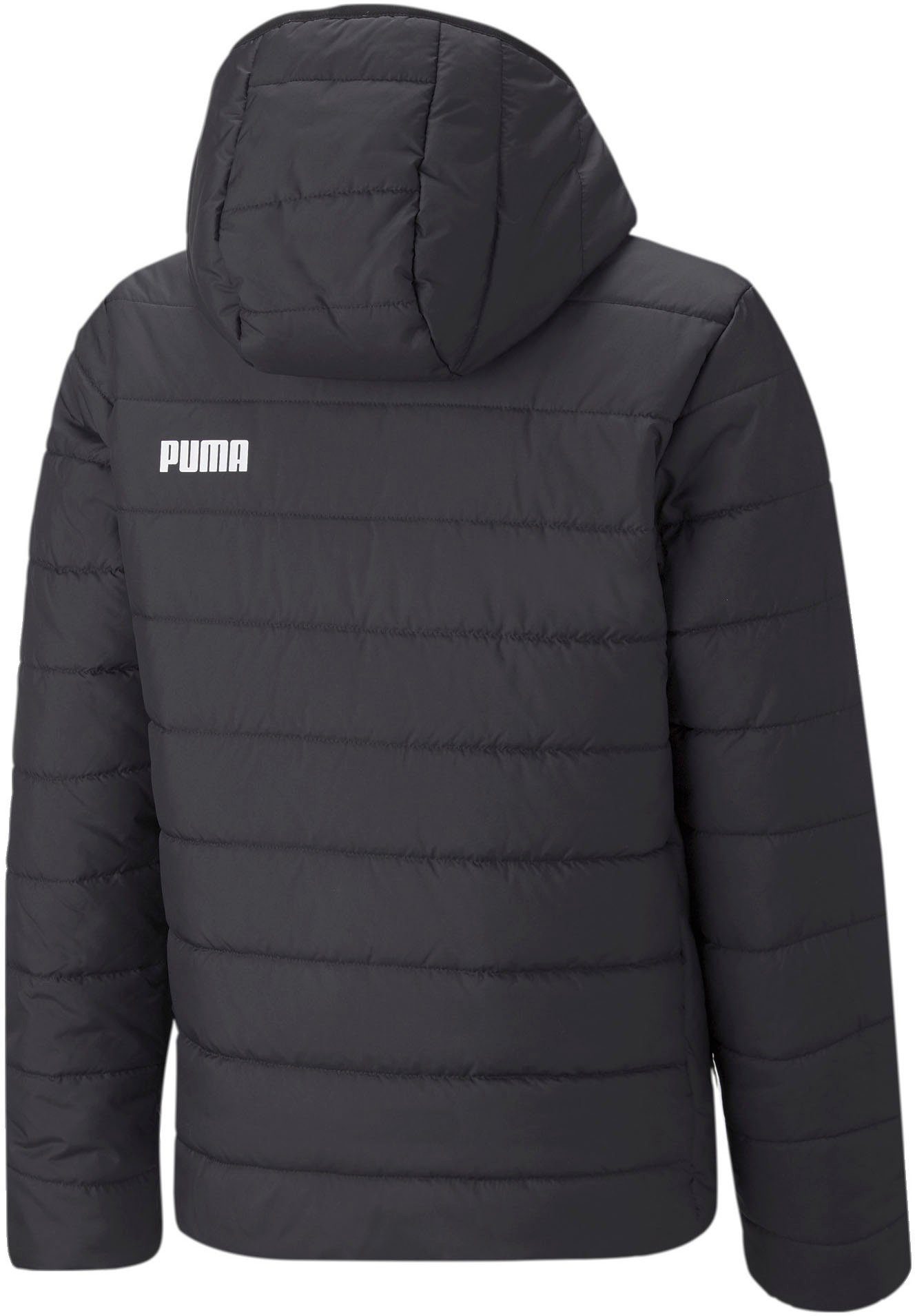 PUMA Winterjacke JACKET ESS PADDED HOODED Puma Black