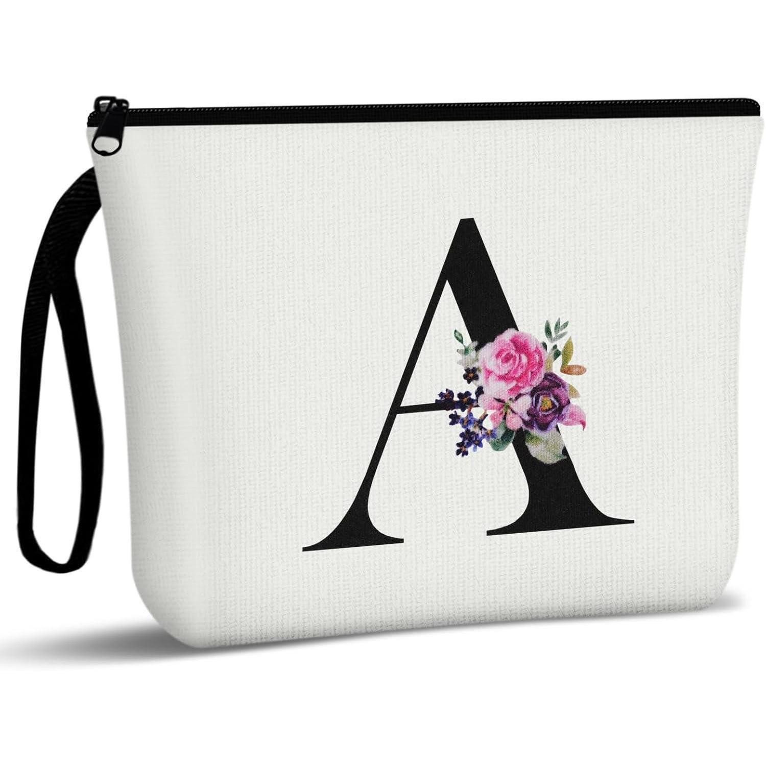 LuxusKollektion Kosmetiktasche Kosmetiktasche Damen Leinwand Make-up Organizer Groß Kapazität