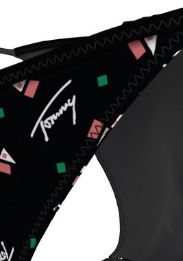 Tommy Hilfiger Swimwear Bikini-Hose STRING SIDE TIE PRINT mit dezenten Logoschriftzügen