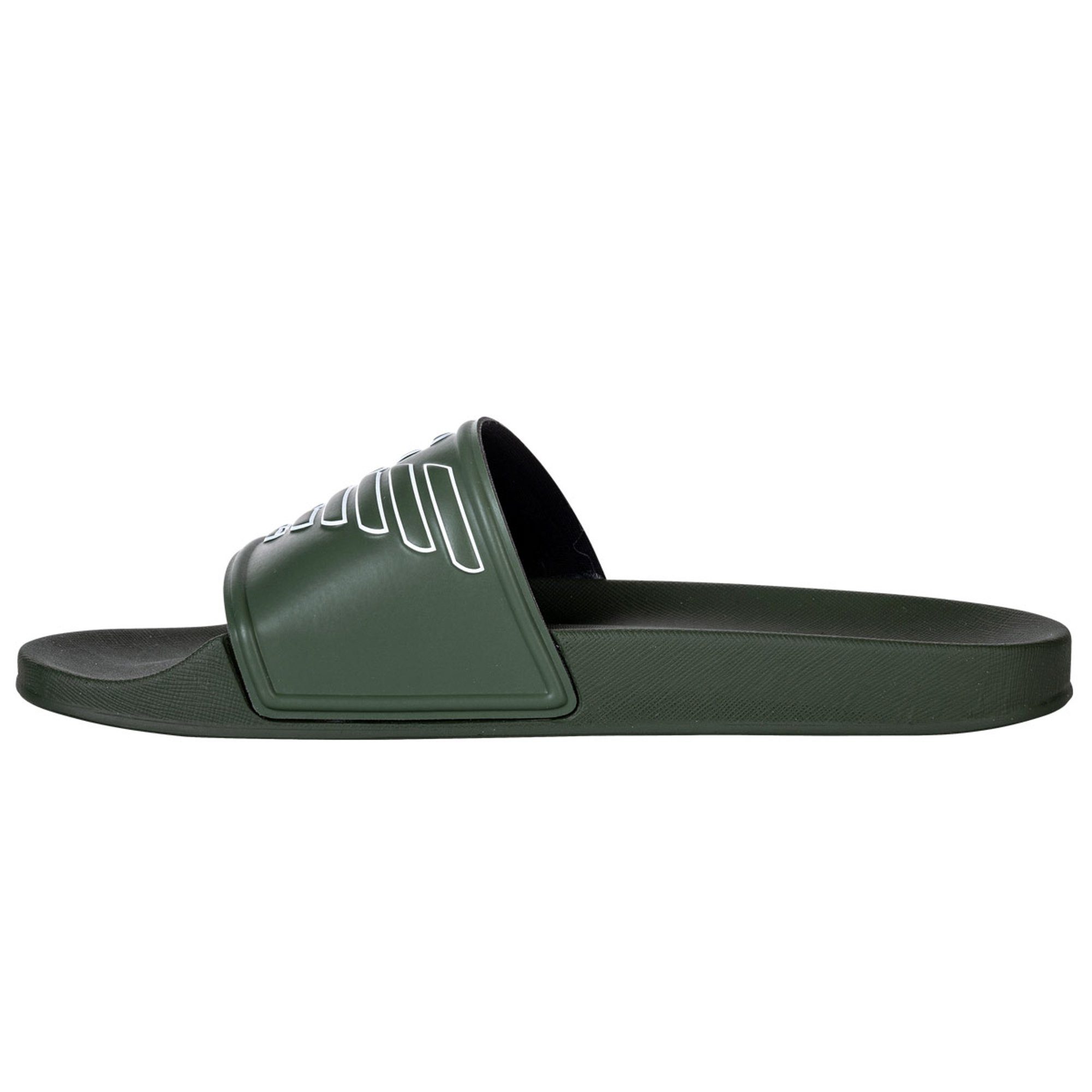 Emporio Armani Herren Badesandale Synthetisch Pantolette