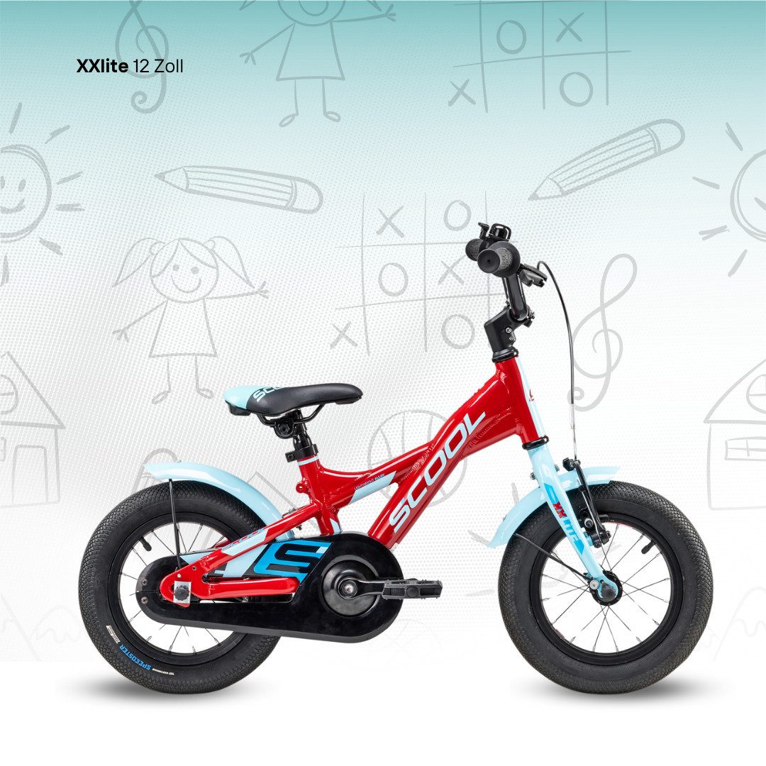 S’COOL Kinderfahrrad XXlite, 1 Gang, 12 / 16 / 18 Zoll