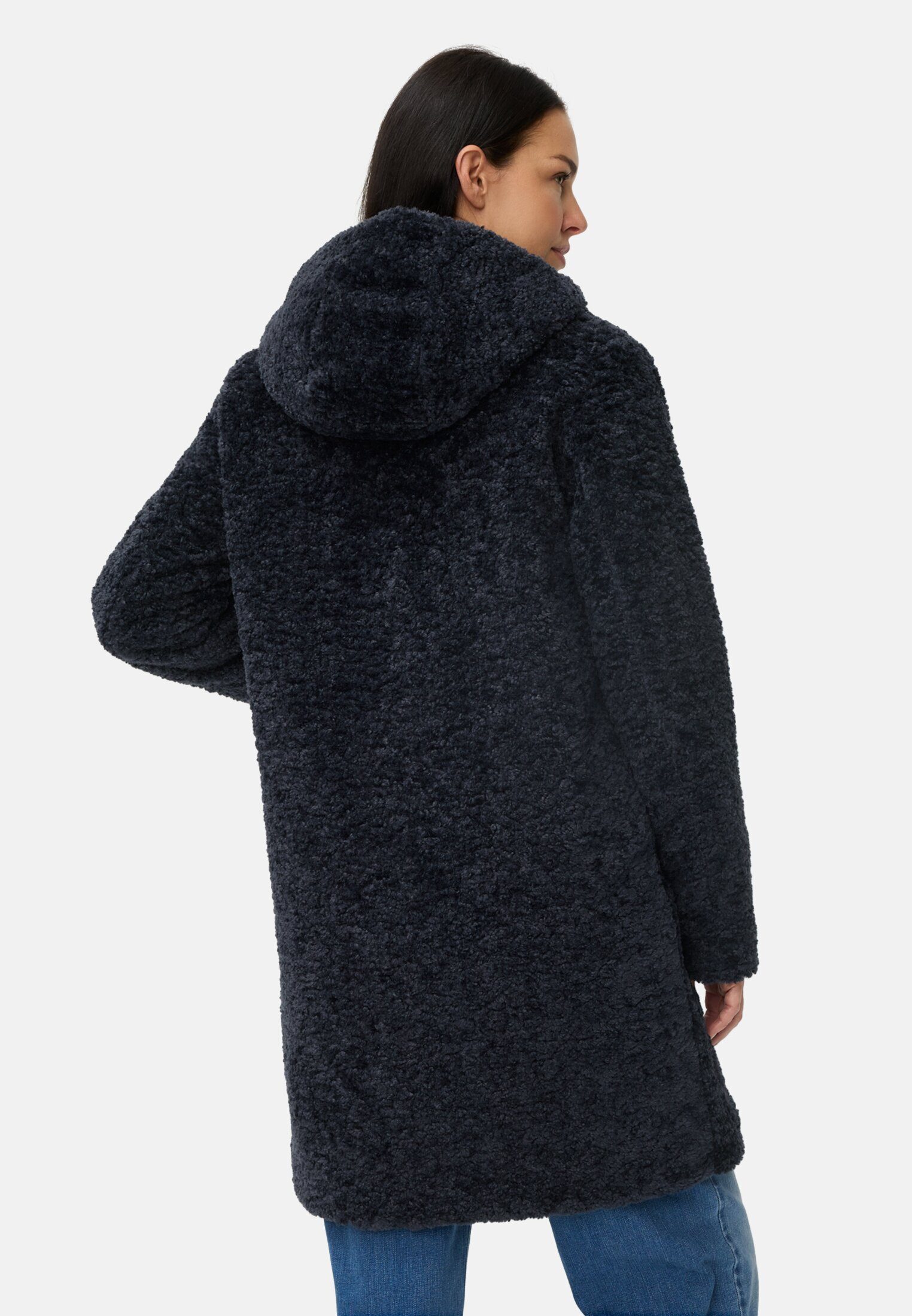 camel active Langmantel mit Kapuze Langarm günstig online kaufen