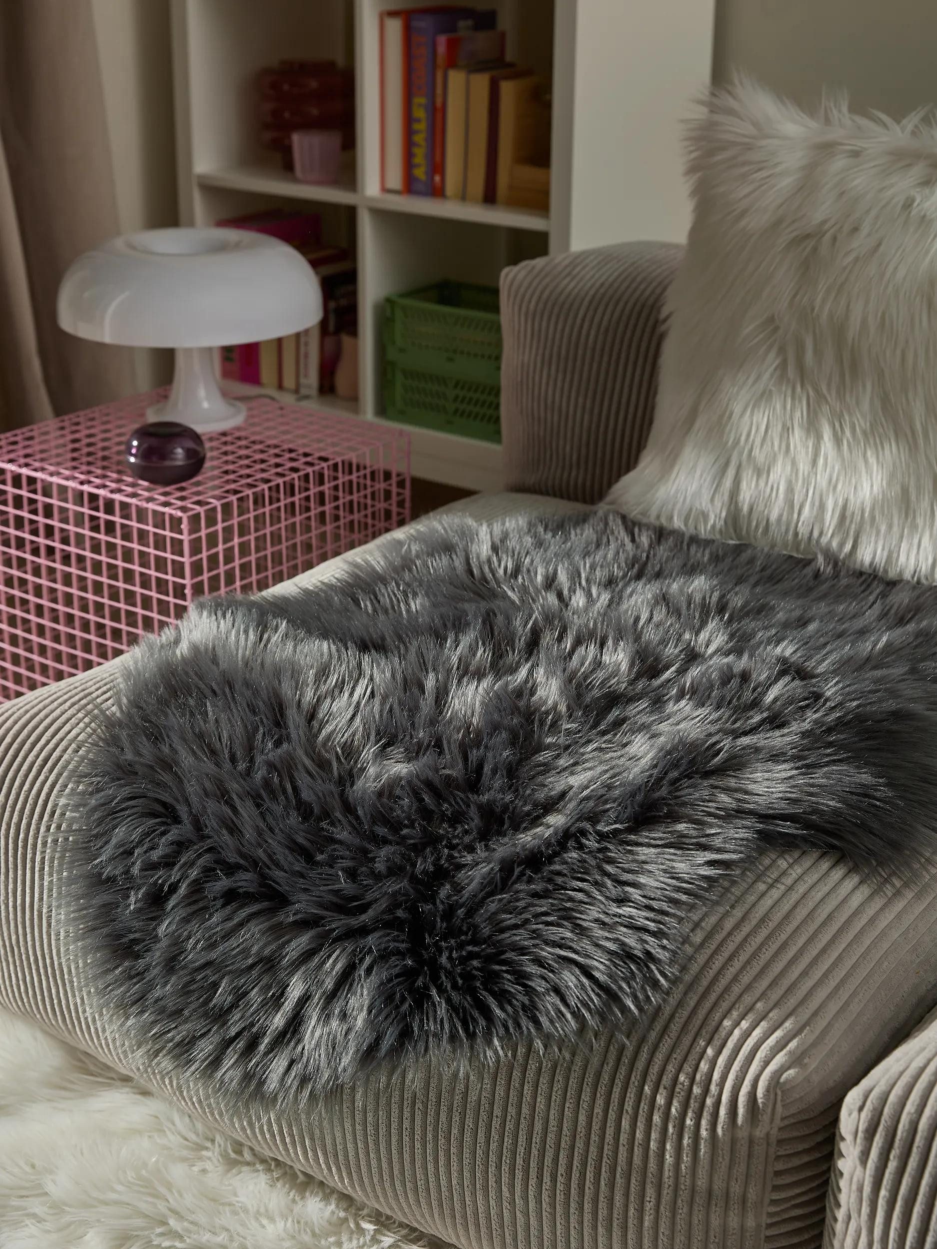 benuta Hochflor-Teppich Nanuk, rechteckig, Höhe: 51 mm, Kunstfaser, Berber, Ethno-Style, Wohnzimmer