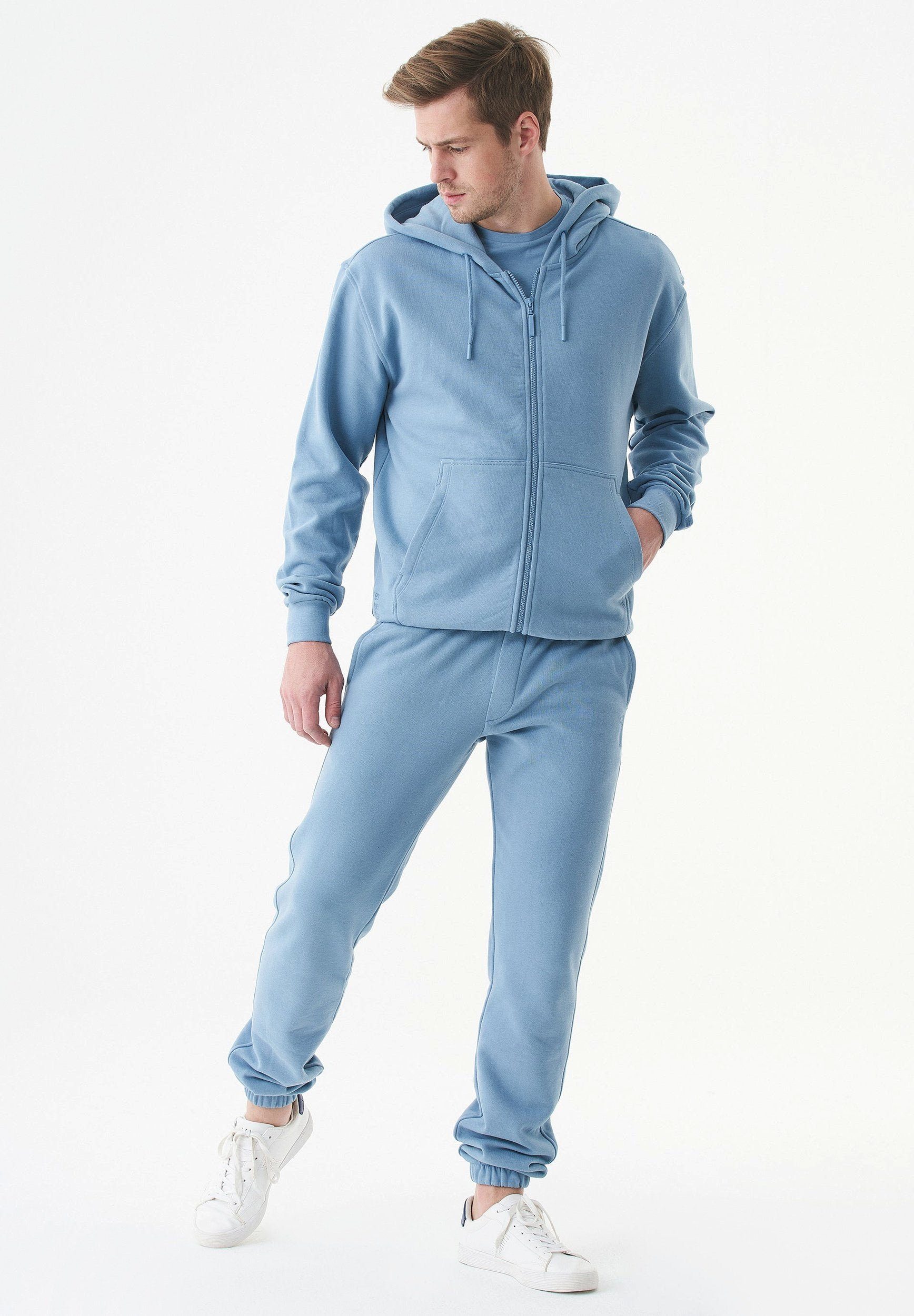 ORGANICATION Sweathose Pars-Men's Sweatpants in Steel Blue