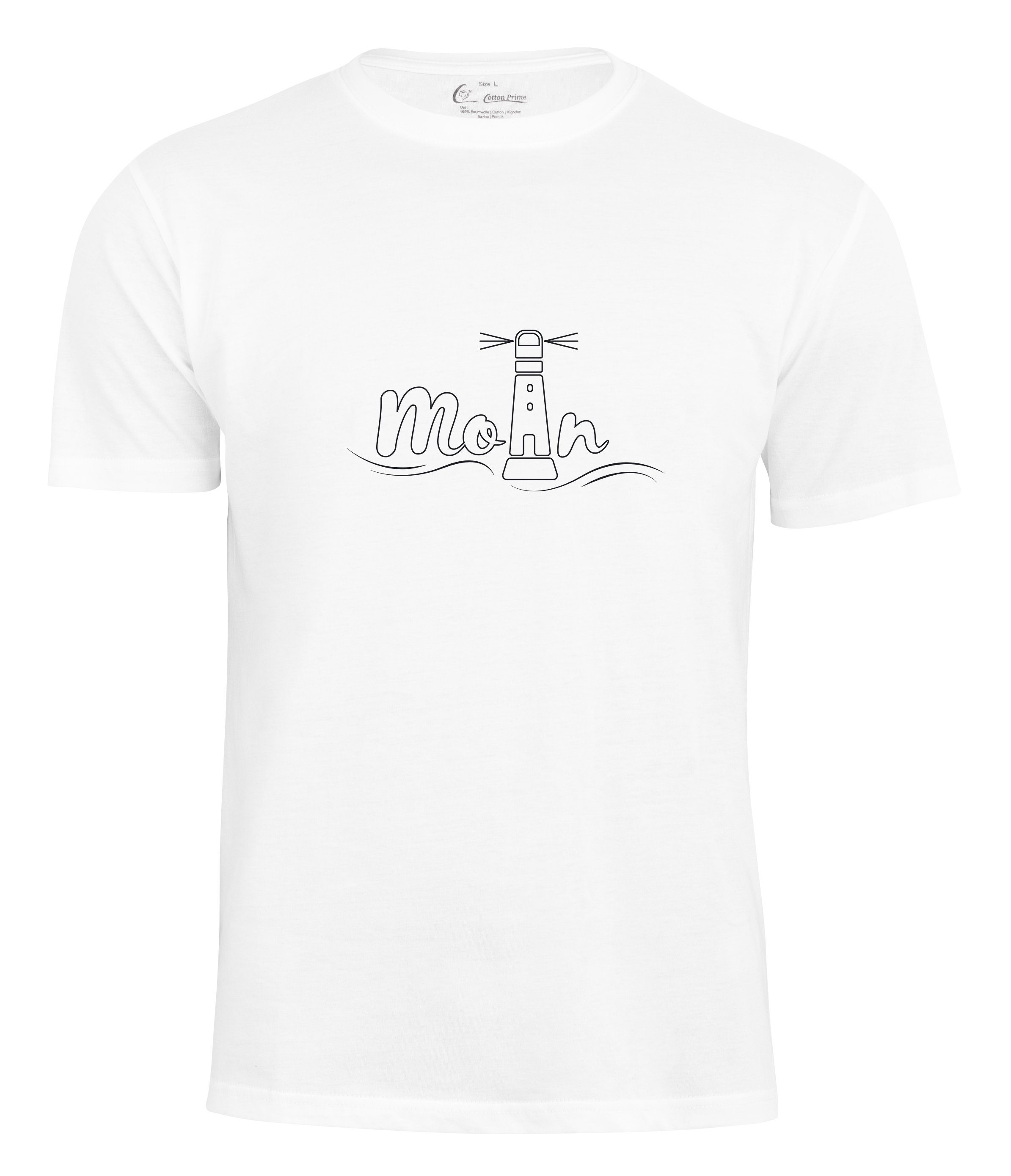 T-Shirt Weiss - Cotton Moin Prime®