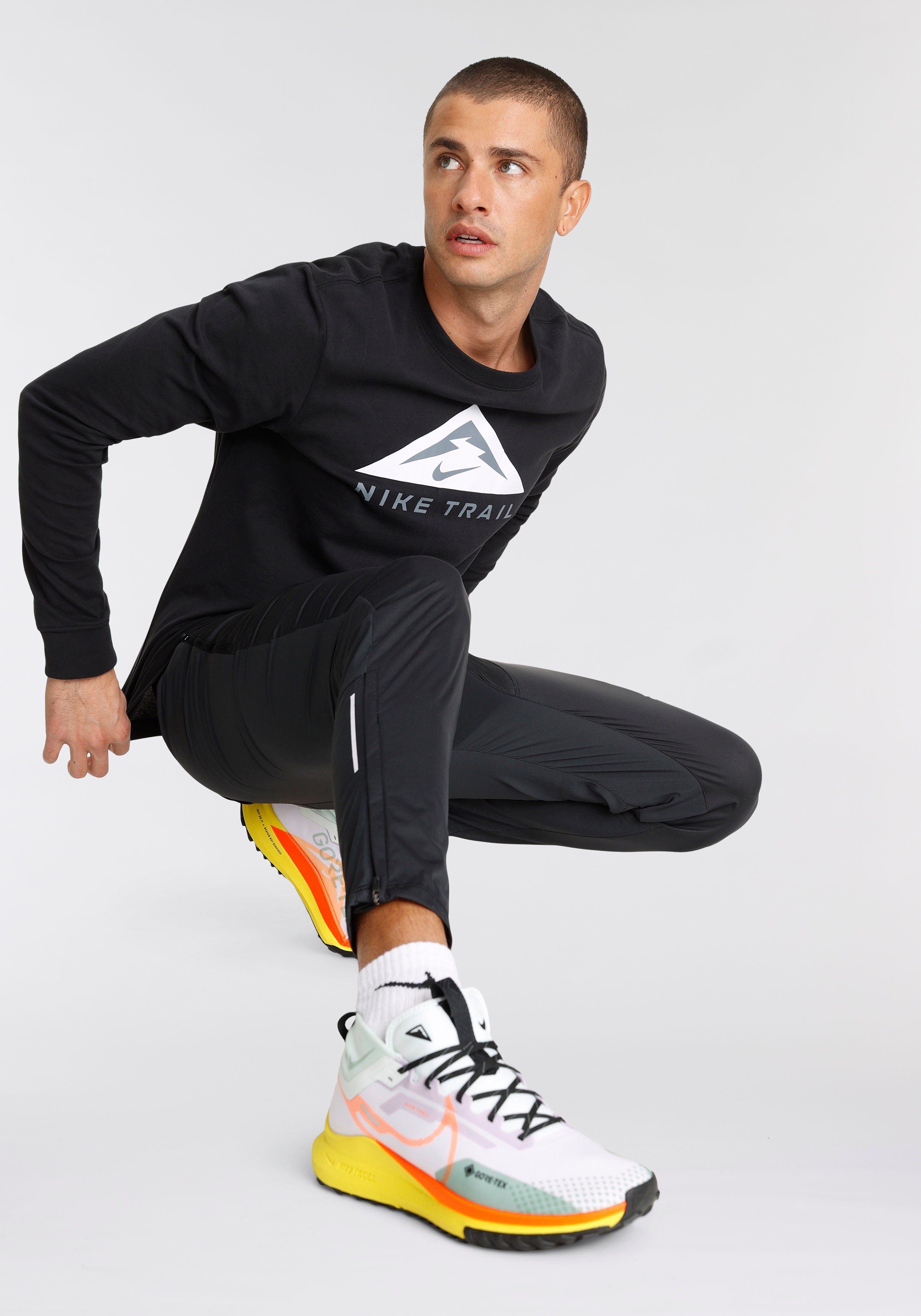 Nike PEGASUS TRAIL 4 GORE-TEX WATERPROO BARELY-GRAPE-TOTAL-ORANGE-BARELY-GREEN Laufschuh wasserdicht