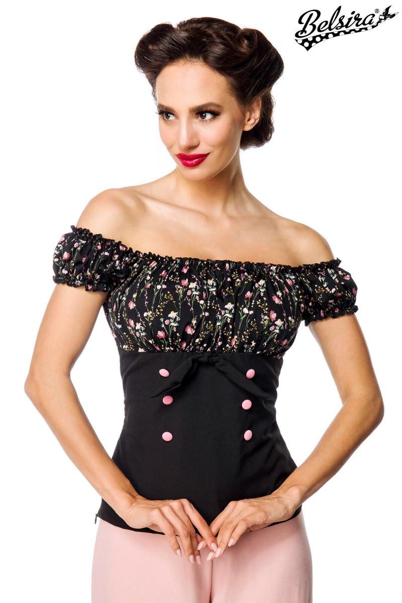 Mesh-Top Belsira Schulterfreies Oberteil - (2XL,3XL,4XL,L)