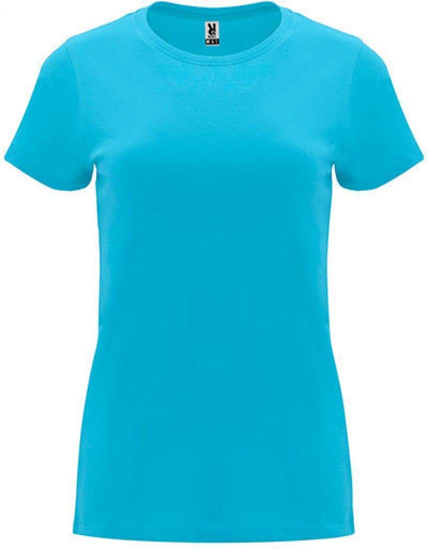 Roly Rundhalsshirt Damen Capri T-Shirt, Tailliert günstig online kaufen