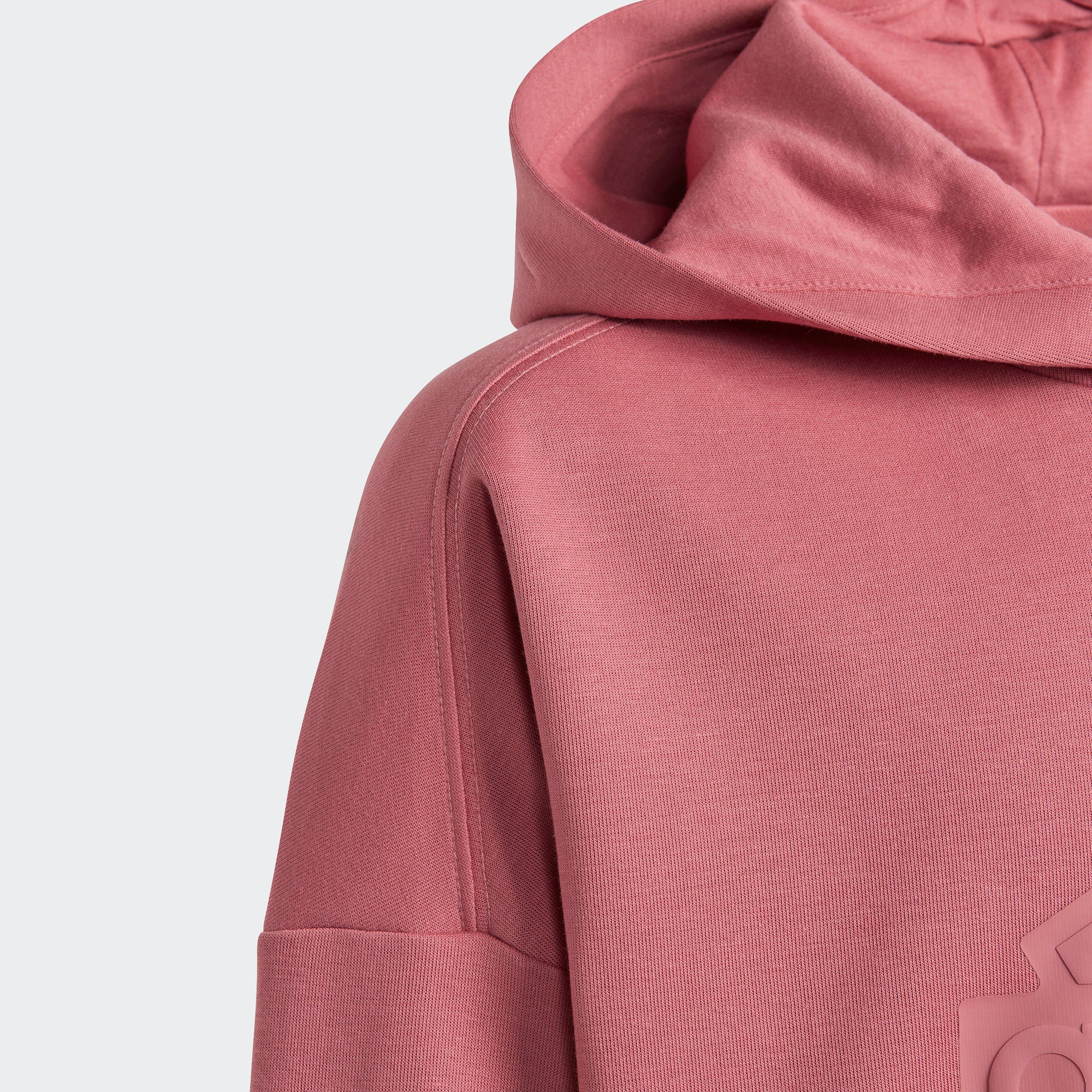 Pink adidas FUTURE Kapuzensweatshirt Sportswear LOGO HOODIE ICONS Strata