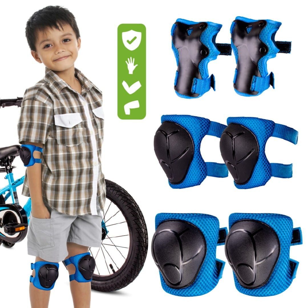 Sun Baby Kinder-Schutzausrüstung SUN BABY Schutzset L Knie Ellbogen Handgelenke - Blau
