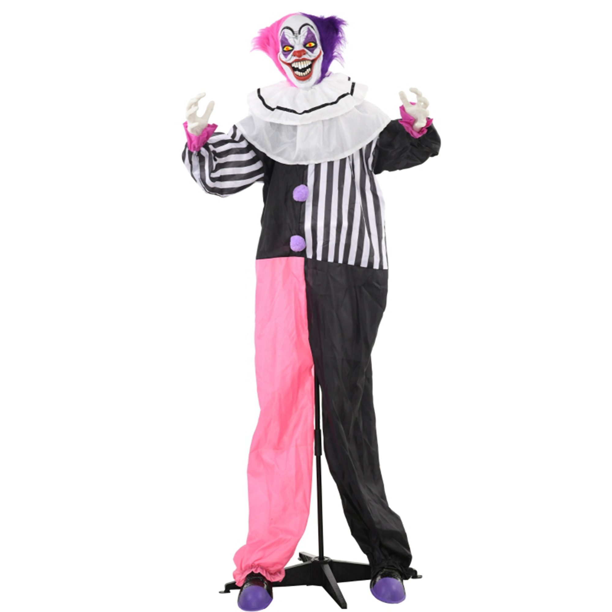 MC Star Dekofigur Grusel-Clown Halloween-Dekoration, beweglich, günstig online kaufen