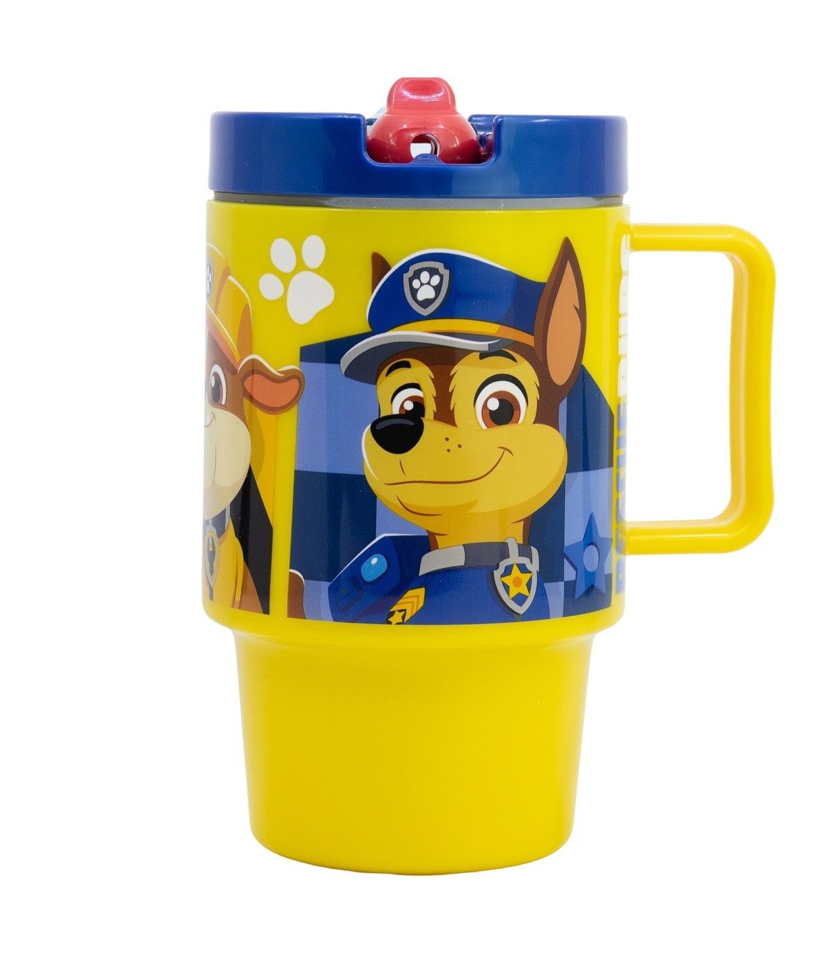 PAW PATROL Isolierflasche Trinkbecher 530 ml Kinder Mug mit Auslaufschutz mit Klappöffnung