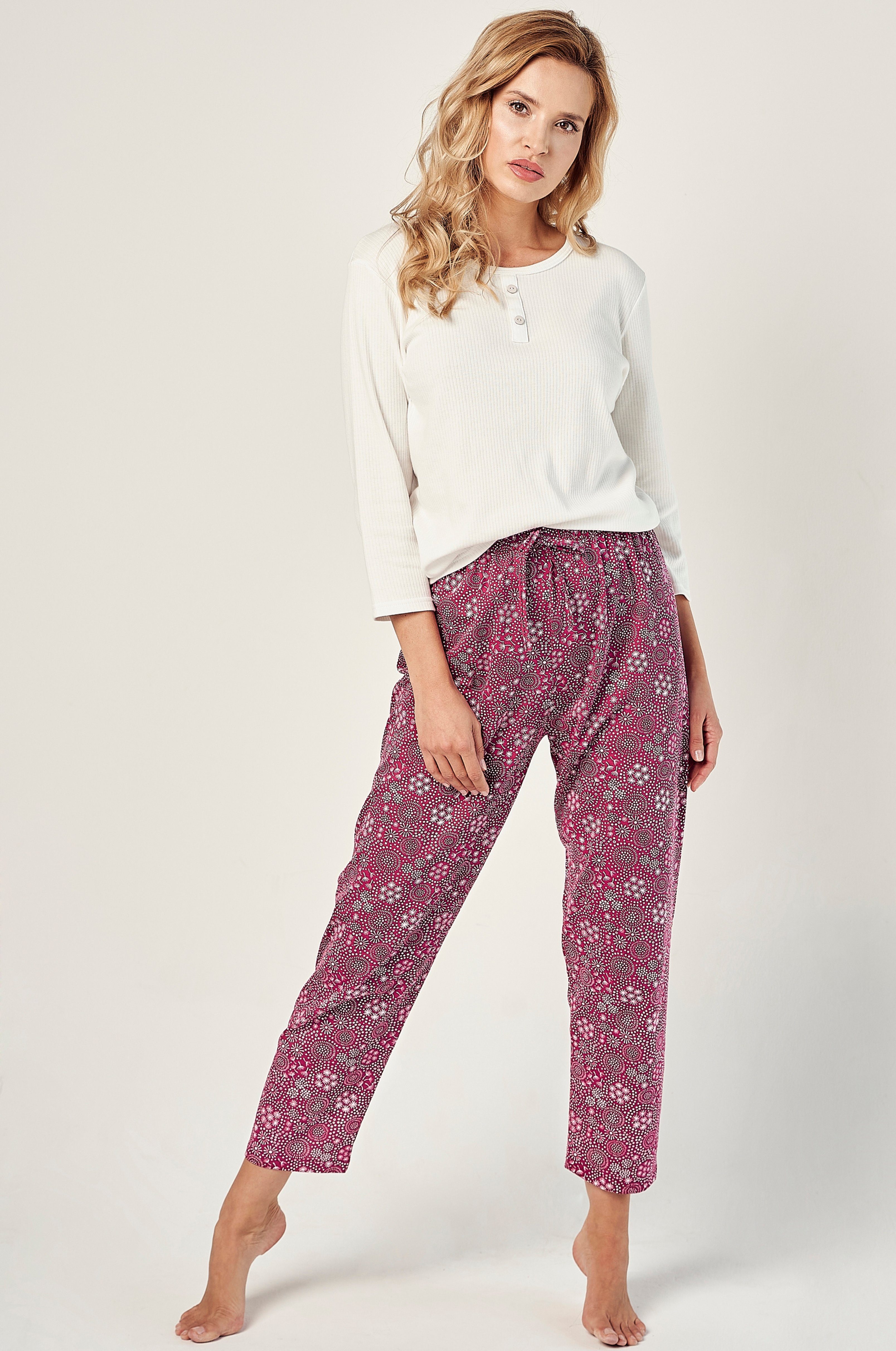 Mademoiselle Sommeil Pyjama Damen Schlafanzug mit günstig online kaufen