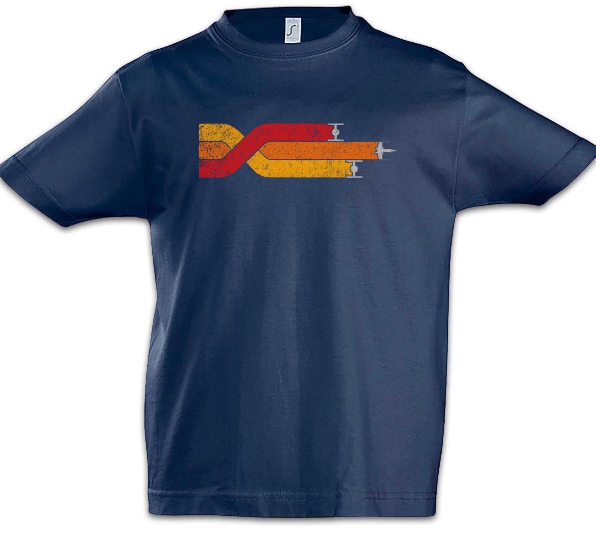 Print-Shirt Star Battle Knot Kinder T-Shirt Solo X Red Star Krieg Allianz Five