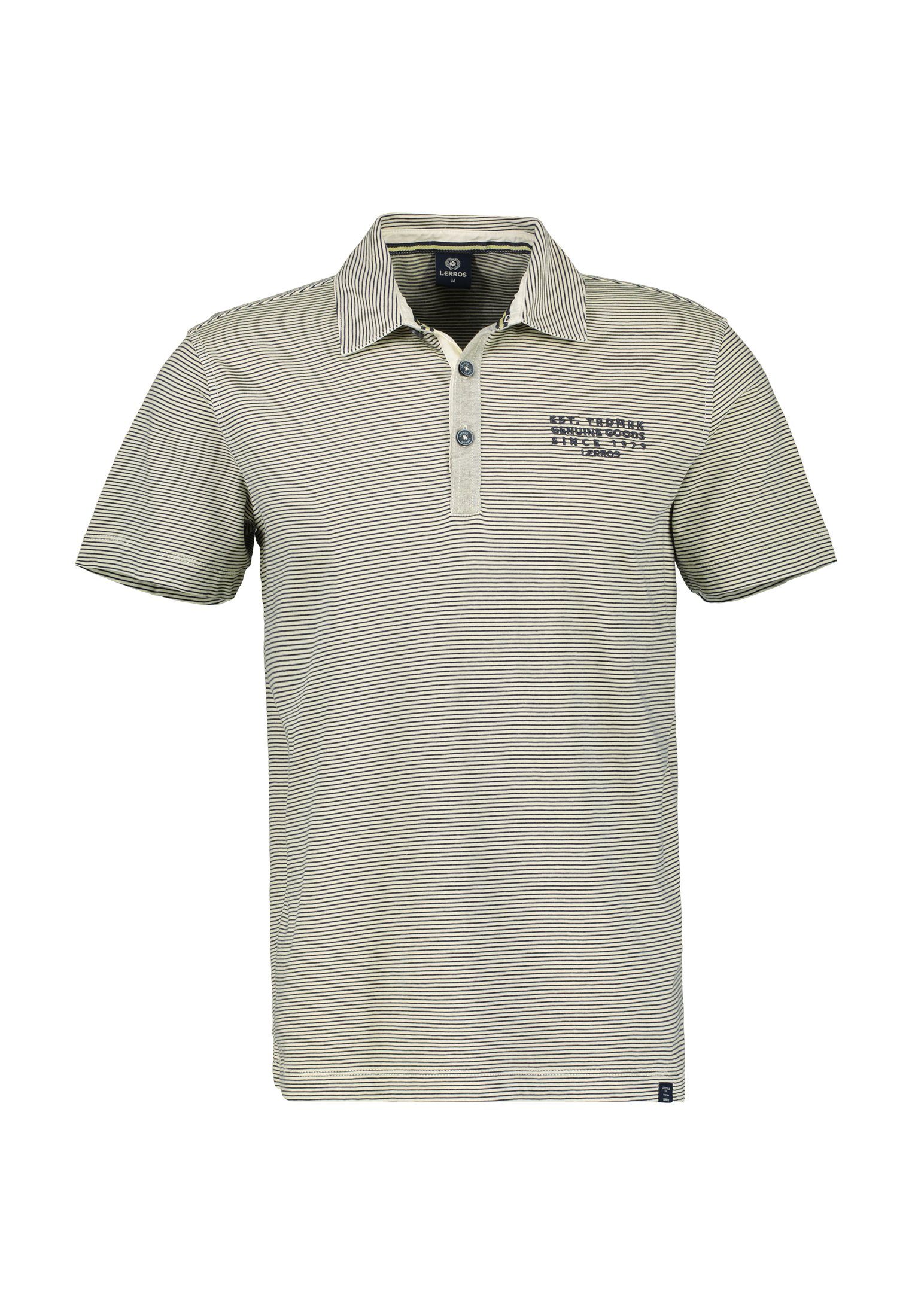 LERROS Poloshirt LERROS Poloshirt, fein gestreift BEIGE