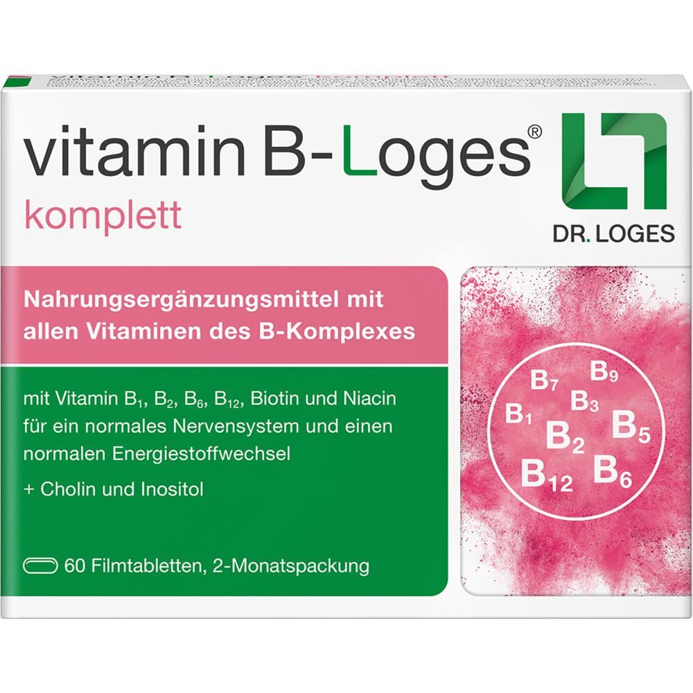Dr. Loges + Co. GmbH VITAMIN B-LOGES komplett Filmtabletten Filmtabletten, 60 St.
