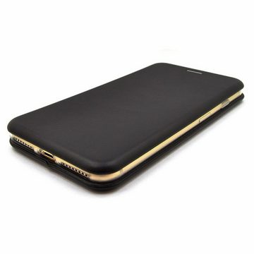 Numerva Handyhülle Handy Tasche Book Case für Apple iPhone 12, Klapphülle Flip Cover Hardcover Schutz Hülle Etui