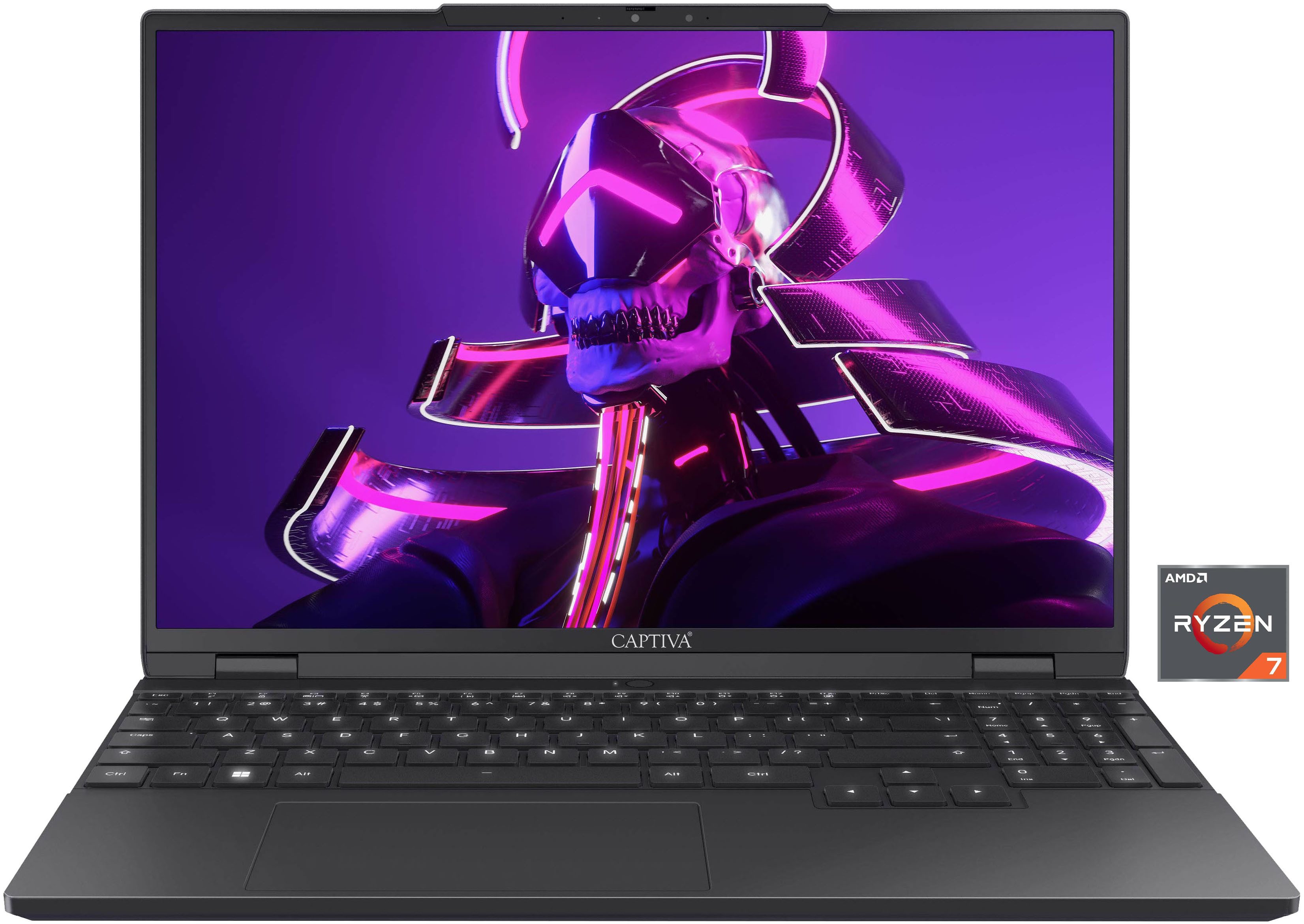 CAPTIVA Business/Office I10-1359GE Business-Notebook (38,9 cm/15,3 Zoll, AMD Ryzen 7 255, Radeon 780M, 16 GB, 500 GB SSD)