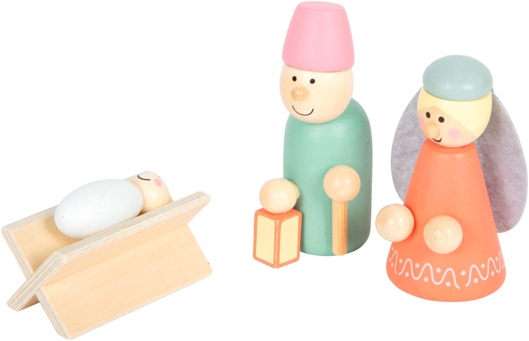 Small Foot Spielfigur Spielset Weihnachtskrippe Weihnachtsgeschichte