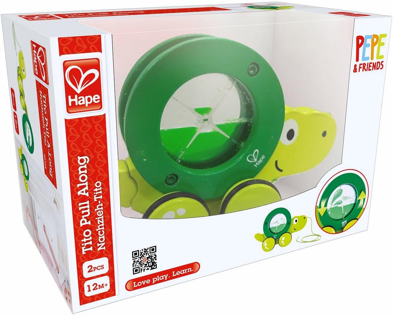 Hape Nachziehtier Nachziehschildkröte Tito, Flüssigkeit in günstig online kaufen