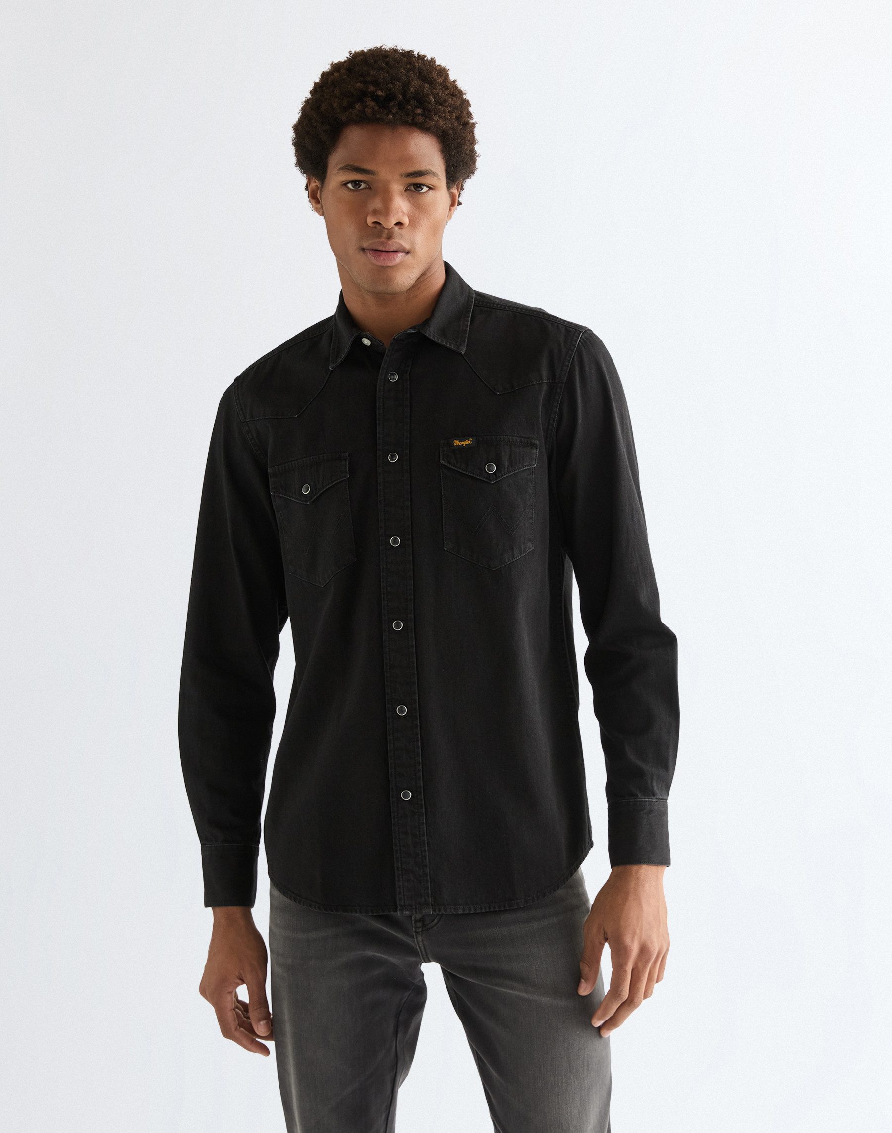 Wrangler Langarmhemd WESTERN SHIRT